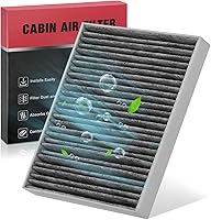 Vista 20 de BDFHYK 2 filtros de aire de cabina CF10136 con carbón activado compatibles con Chevy Uplander 2005-2009, Venture 2001-2005, compatibles con Buick