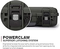 Vista 4 de Nanuk Funda 910 con espuma (C0798) DJI OSMO Mobile 6 - Oliva