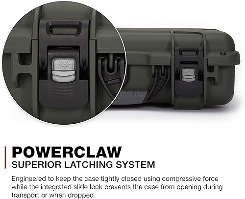 Miniatura 4 de Nanuk Estuche rígido impermeable 910 con inserto de espuma para DJI Mini SE Fly More Kit - Olive, (910-MAVMSE6)