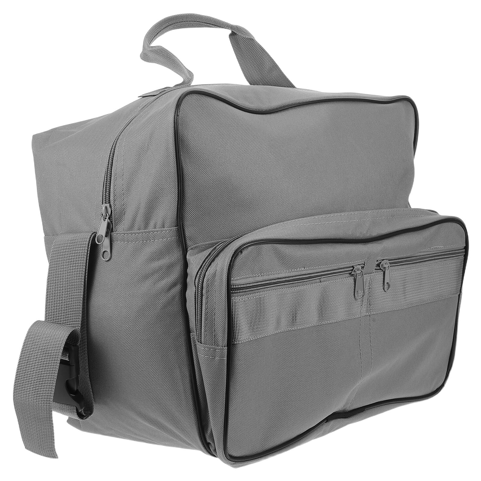 Borsa Portaoggetti per Sedia a Rotelle 35X19X30 CM Organizer Laterale Tasche Esterne e Portabicchieri Zaino da Appendere per Sedie Elettriche e Passeggini per Viaggi e Uso