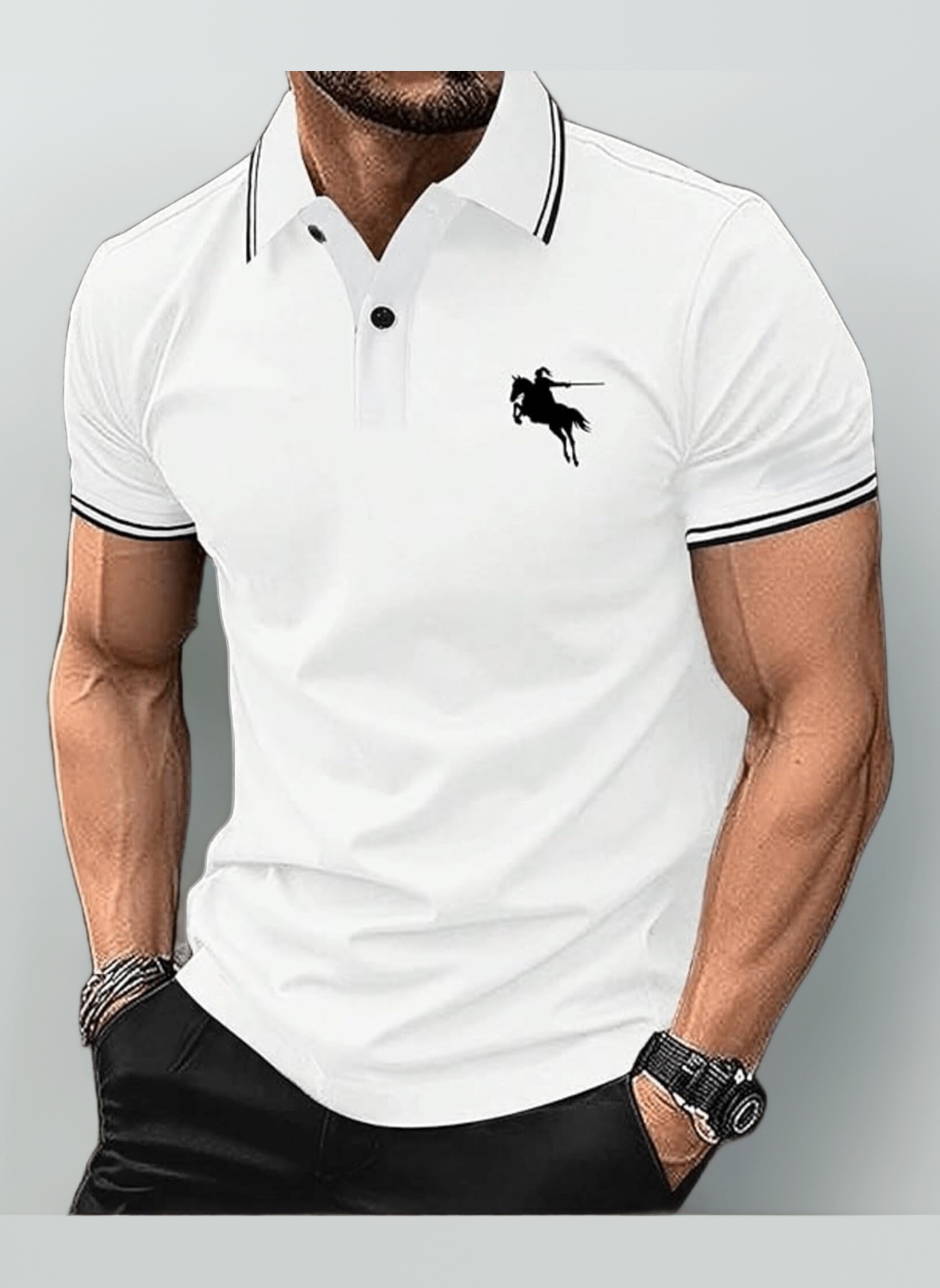 Lymio Polo T Shirt for Men || T Shirt for Man || Collar T Shirt Style Men (Packs Also Available) (Polo-18-21)
