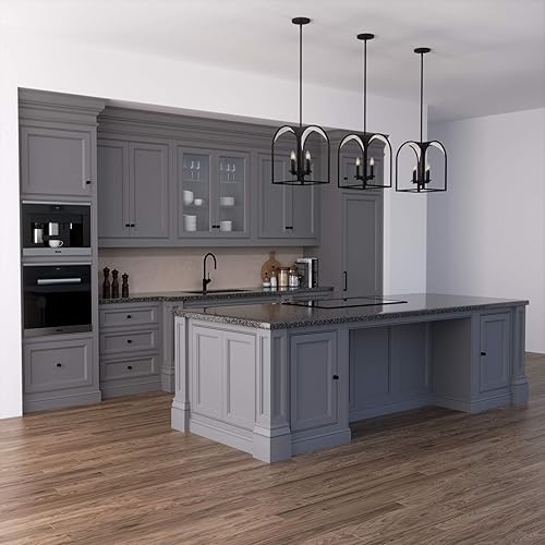 Miniatura 2 de Hunter Fan Company 19081 Dukestown - Lámpara colgante de hierro natural