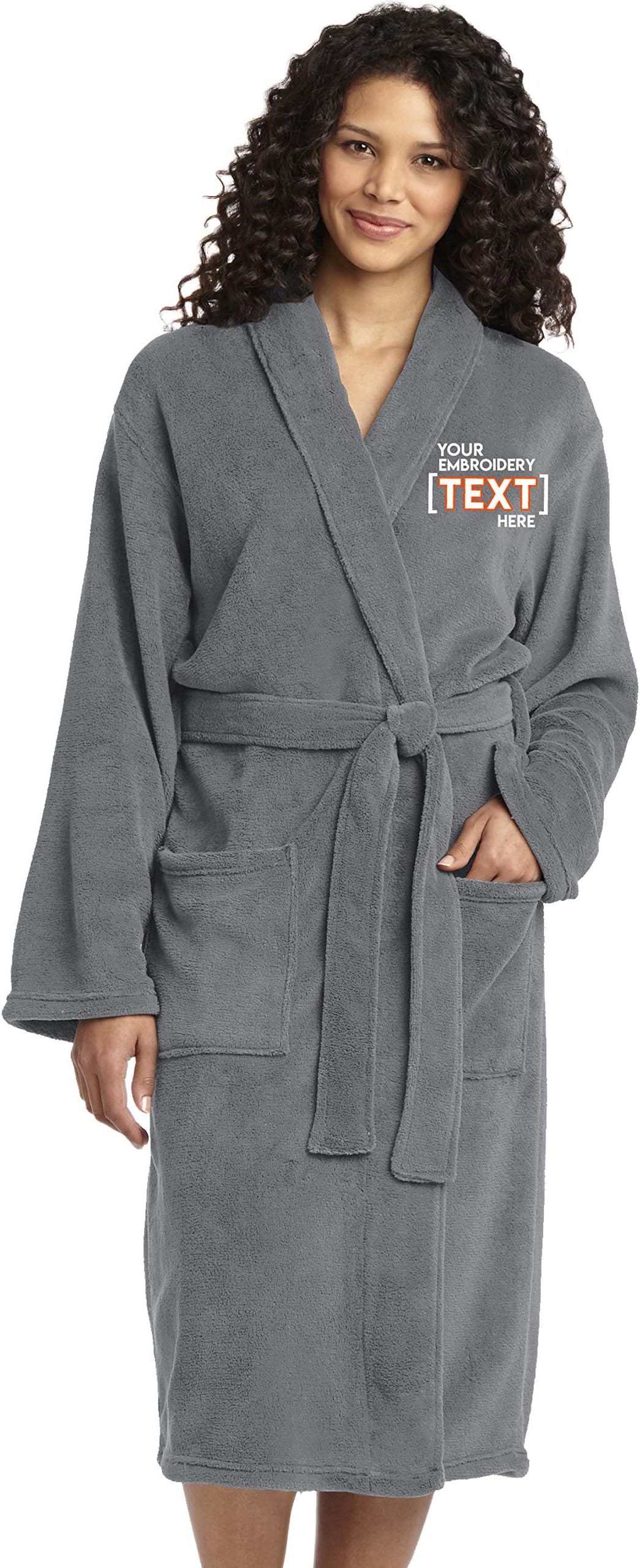 Personalized Embroidered Robes for Women - Custom SPA Robe - Monogrammed Ladies Bathrobes