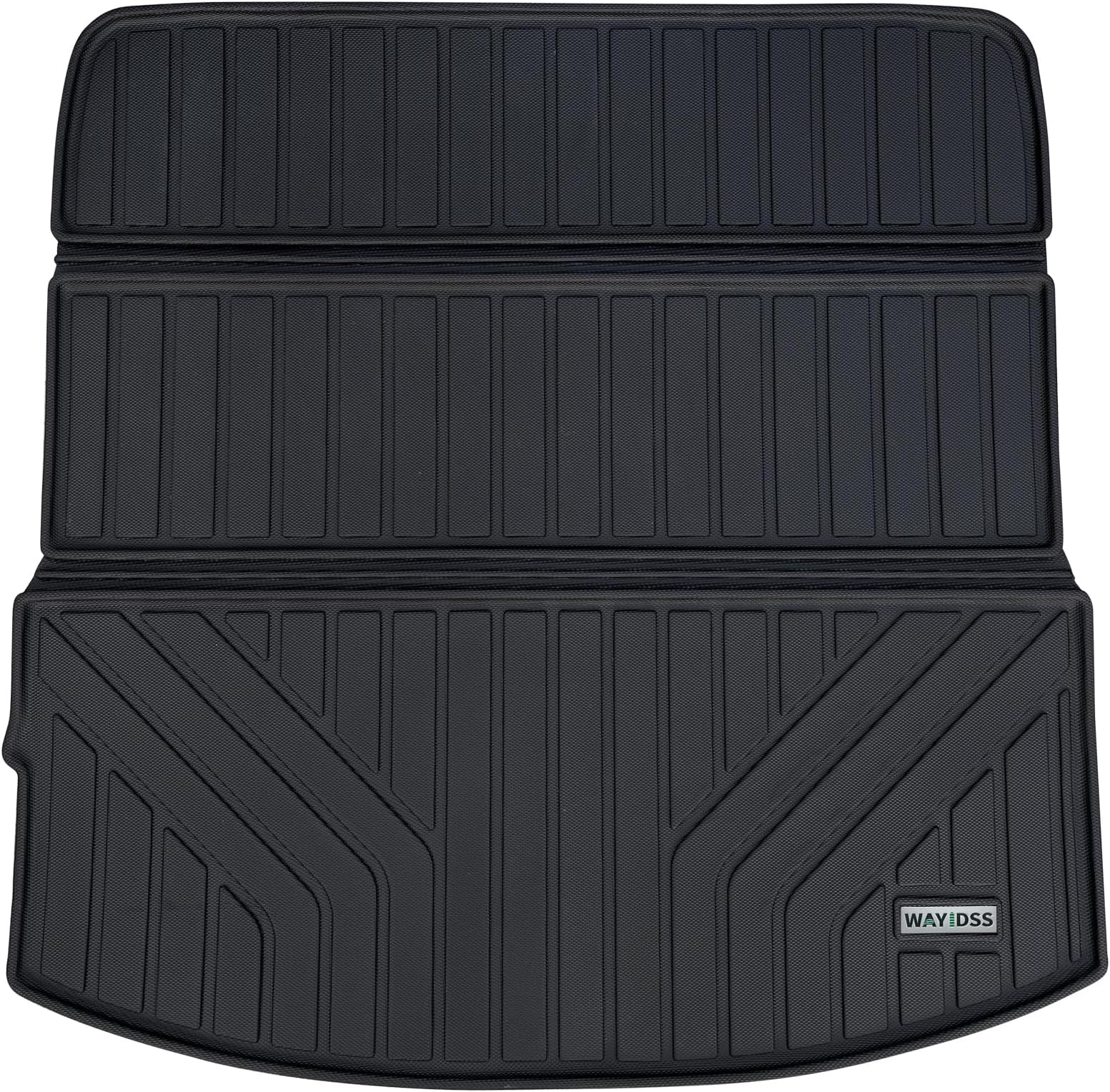 Cargo Liner Custom Fit for 2024 Mazda CX-90 (Big Trunk Mat（3rd Row Recline）,TPE All Weather Trunk Mat Accessories, Waterproof Rear Cargo Mat Easy to Clean for 2024 Mazda CX90