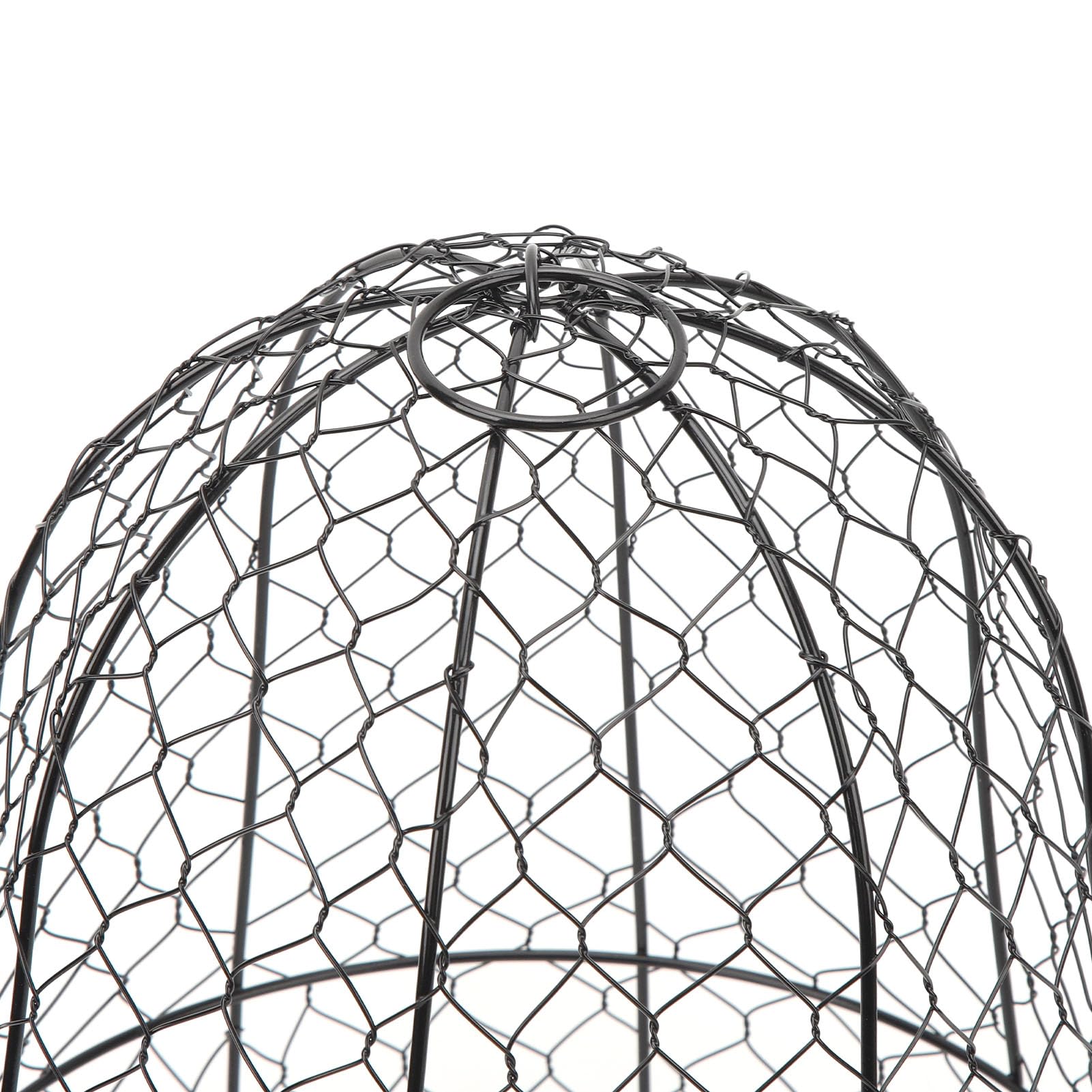 10 Stück Hühnerdraht Glocke Pflanzenschutz, Garten Pflanzenschutzkäfig, Bell Shaped Hühnerdraht Cloche mit Hakenring, Schutz für Ihre Pflanzen und Setzlinge