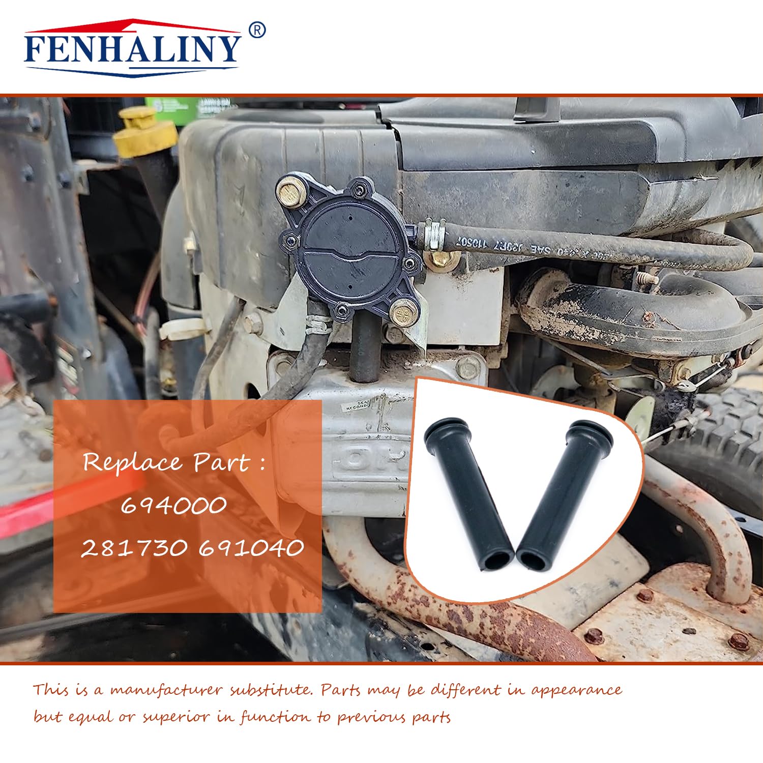 Tubo De Vácuo Briggs E Stratton - 694000 - Foto 4