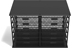 TRU RED 12-Compartment Wire Mesh File Organizer