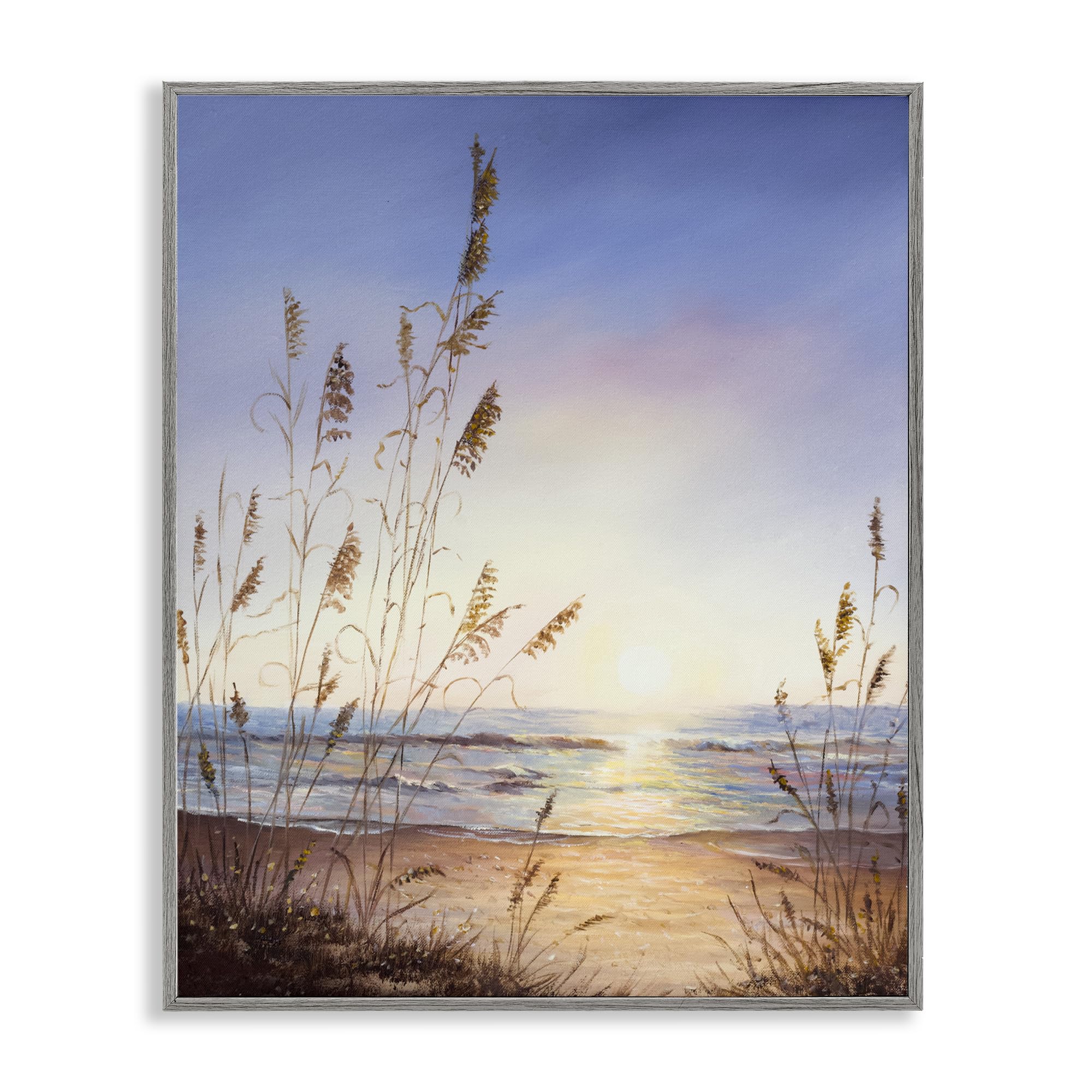 Herbes ensoleillées Michelle Faber tableau giclée encadrée Stupell Industries 35,6 cm
