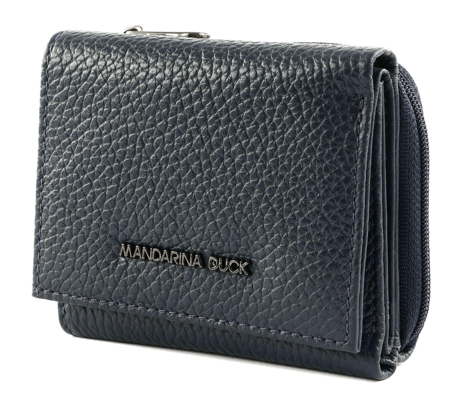 Mandarina Duck Women's Bleu Leather Wallet For