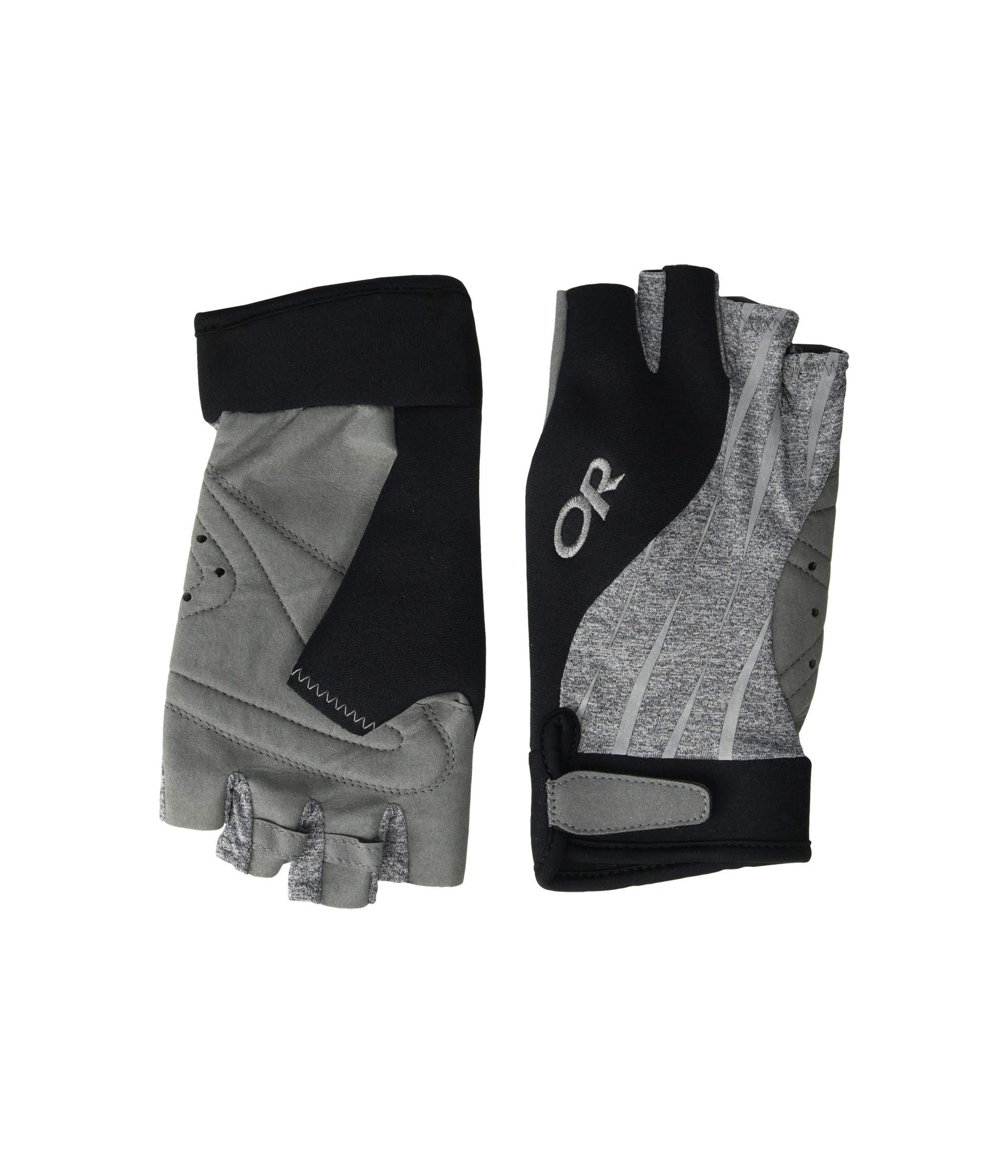 Outdoor Research Upsurge Fingerless Paddle Gloves Black/Charcoal Heather SM