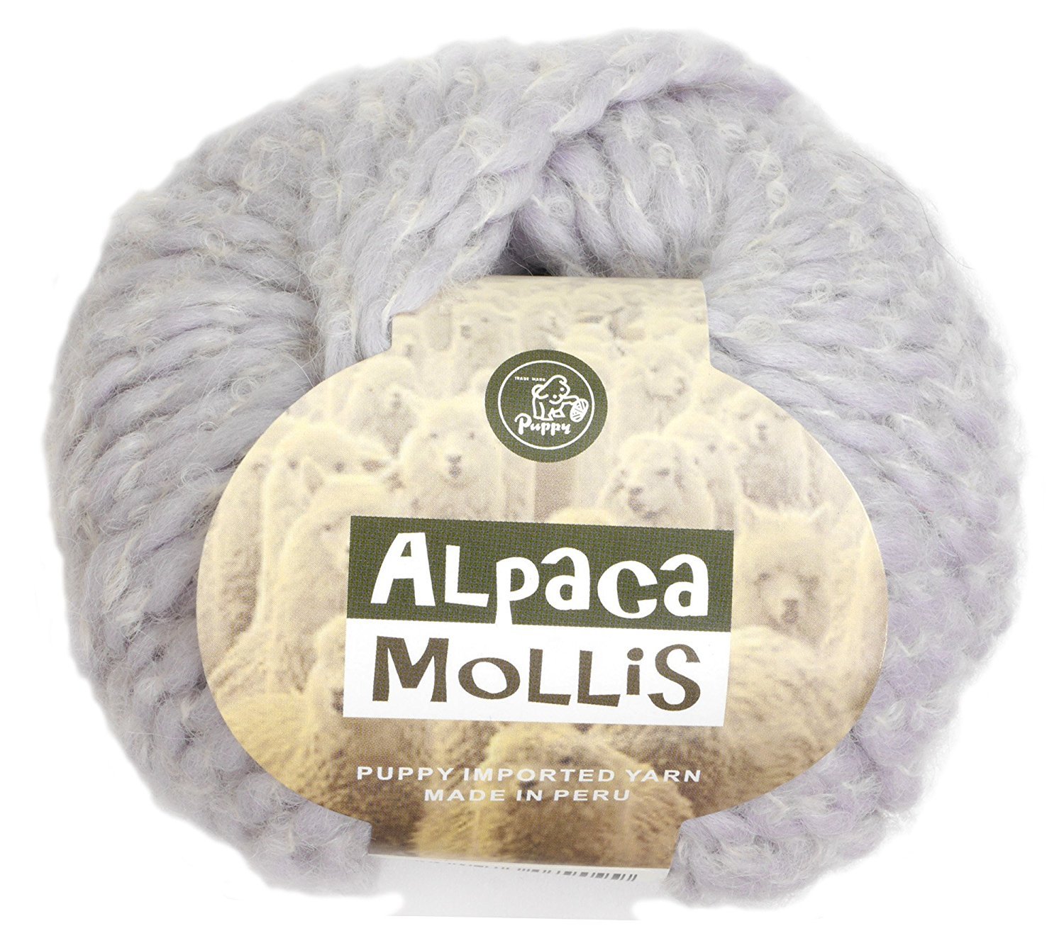 Amazon | パピー アルパカモリス 毛糸 極太 909 パープル 系 40g 約58m