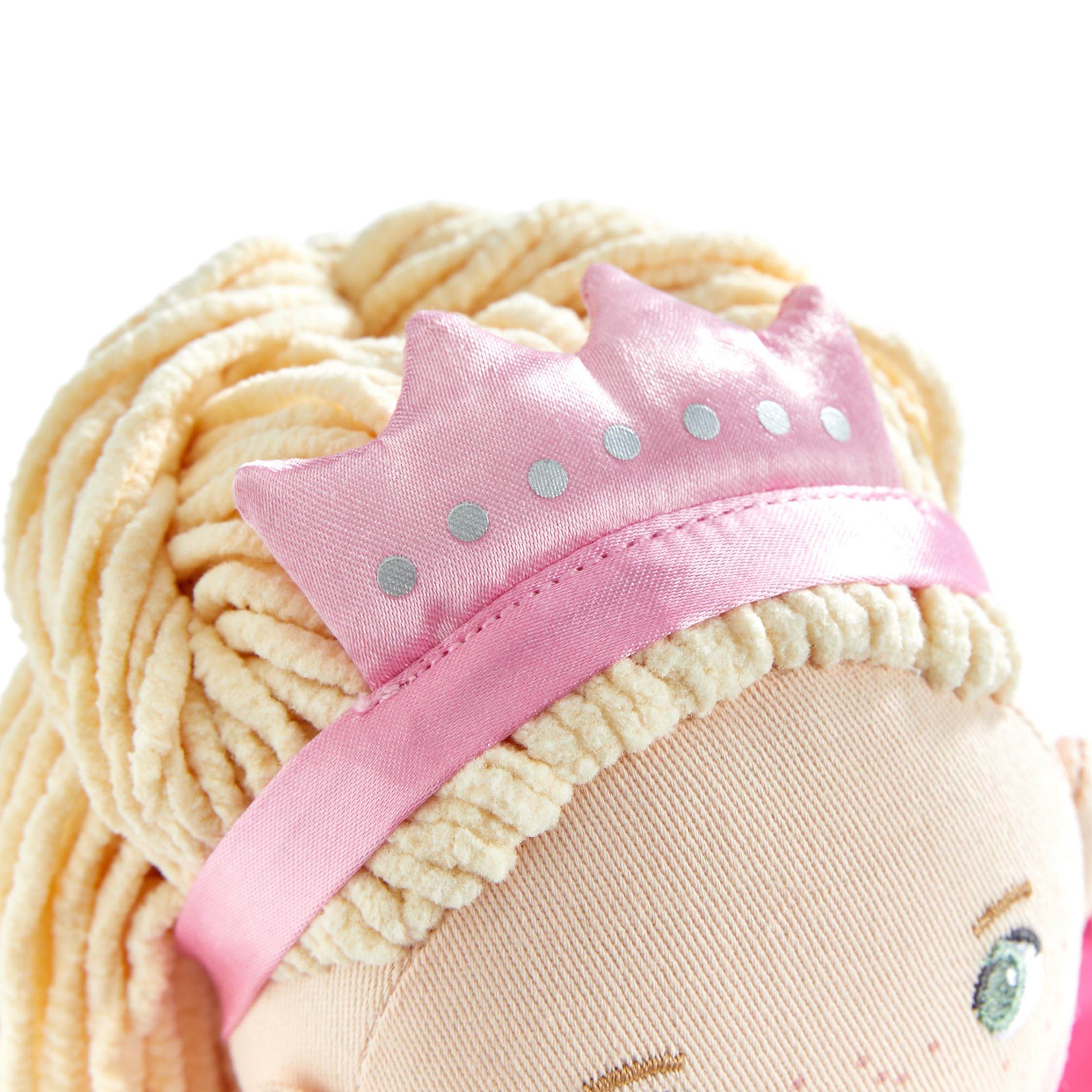 HABA 2011865001 - Manichino principessa, lavabile a 30 °C, ideale per giochi di bambole e storie