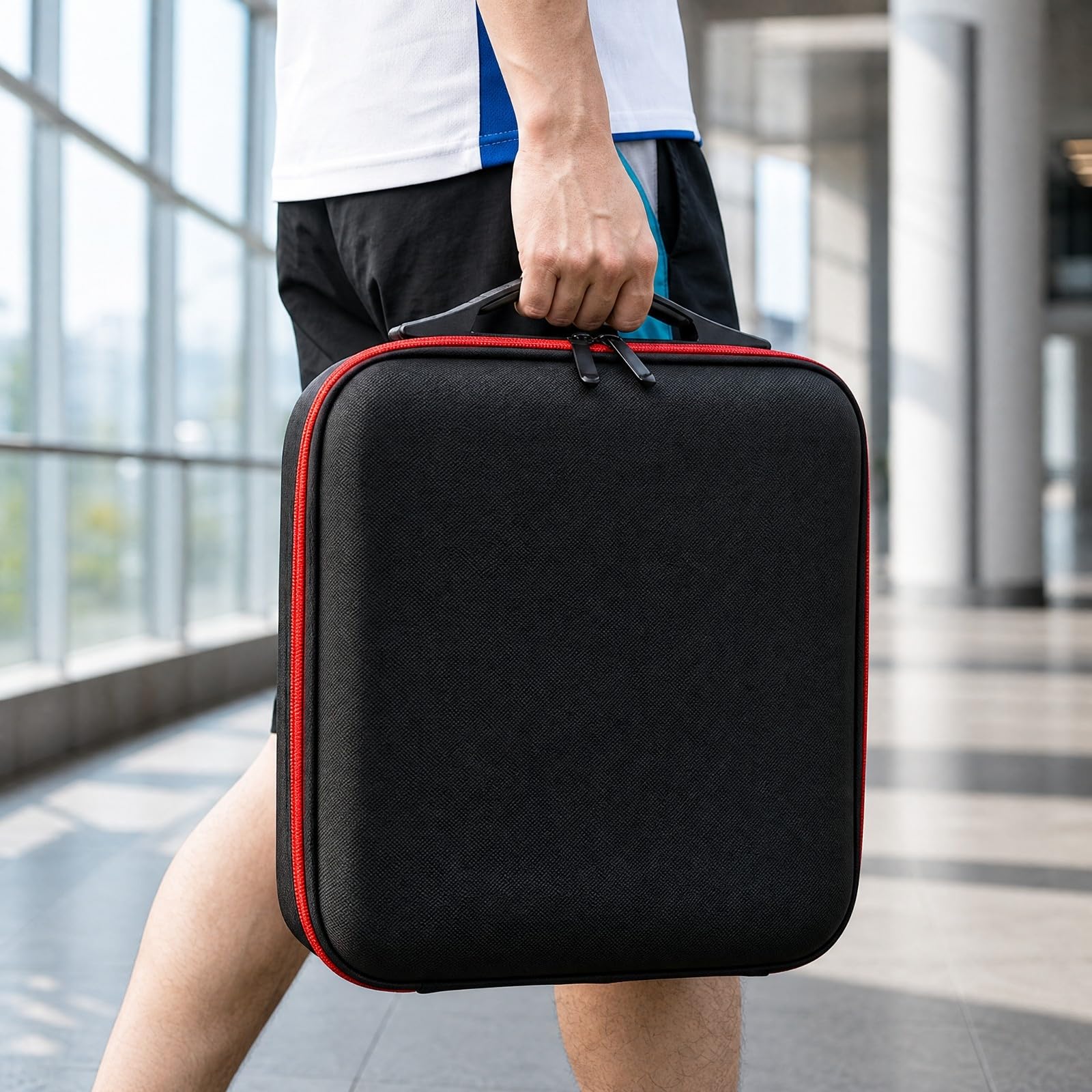 Milageto Billard-Aufbewahrungs druckbeständig Billard mit Schaumstoffeinlage stoßfest Billardtasche mit Hartschale für Billardspiel, Billardclub