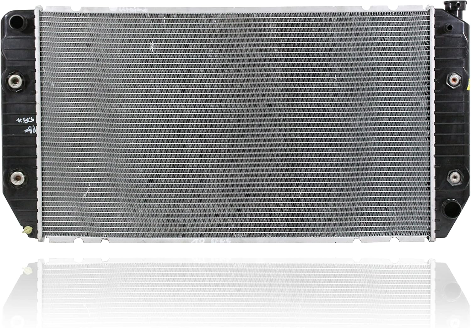 Radiator - Pacific Best Inc. Compatible/Replacement for 1218 91-93 Chevrolet GMC C/K Pickup Suburban V8 7.4L - 2-Row
