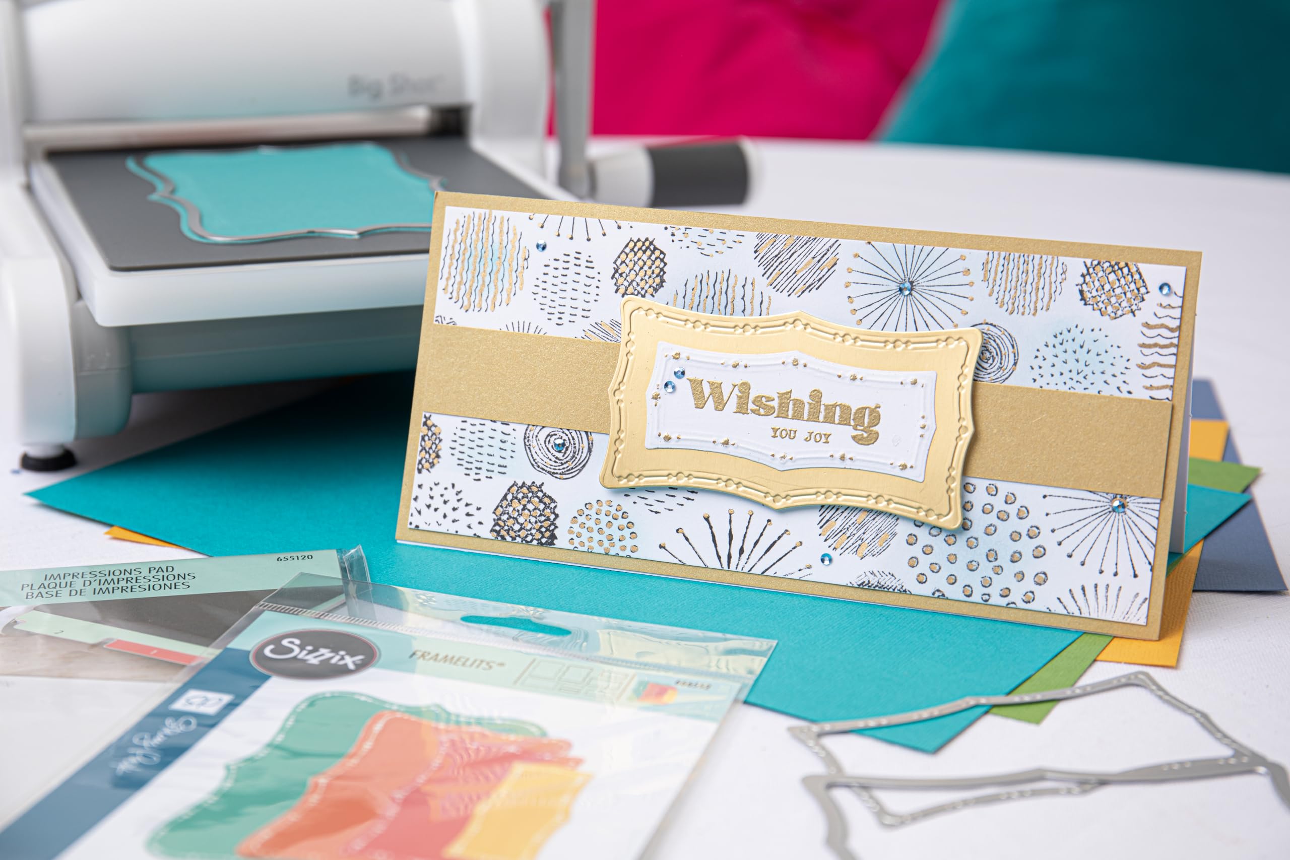 Sizzix Set Fustelle Framelits E Cartelle Goffratura | 5 Pezzi A Tema Play E Parco | Per Big Shot E Big Kick
