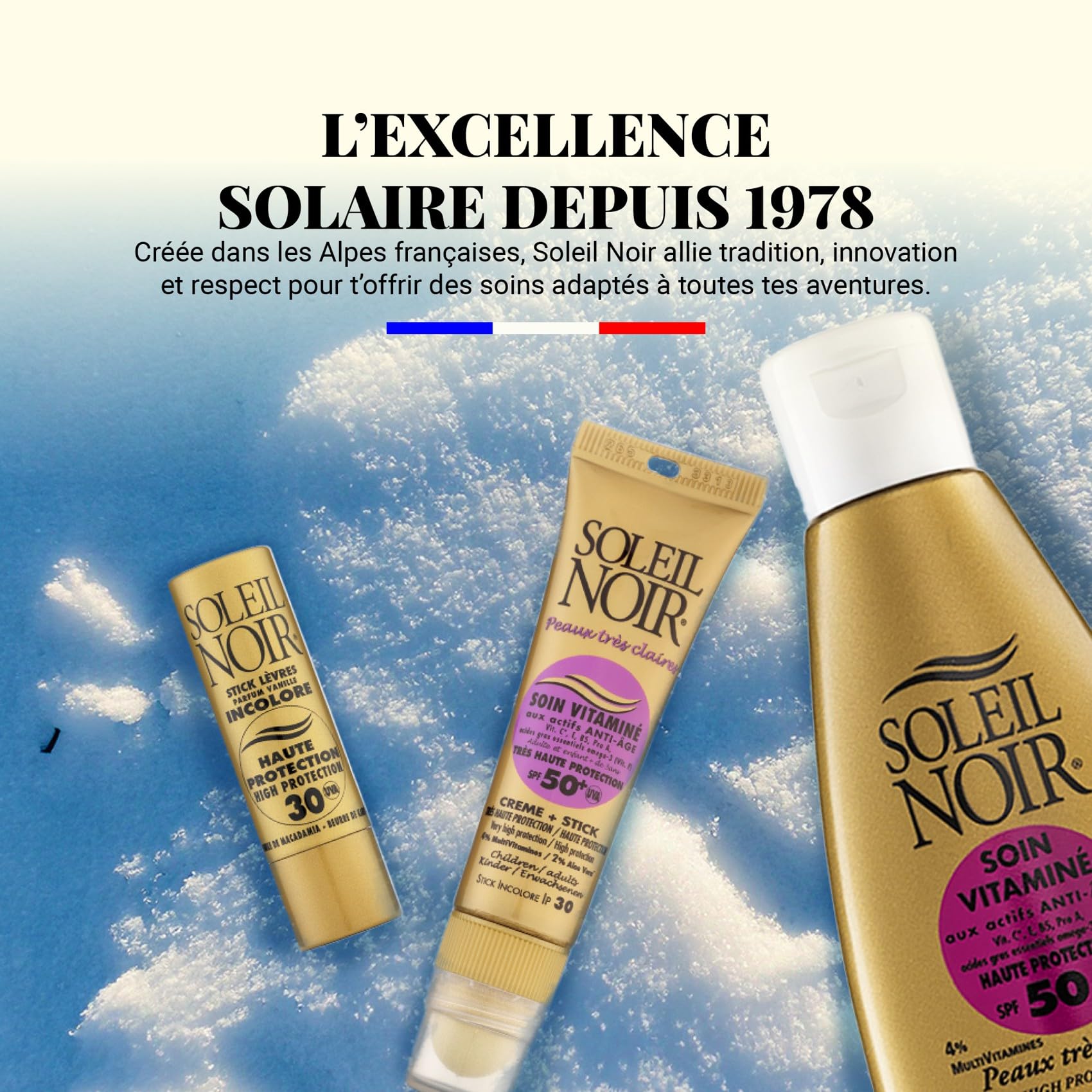Soleil noir crème vitaminé bronzage intense 20ml