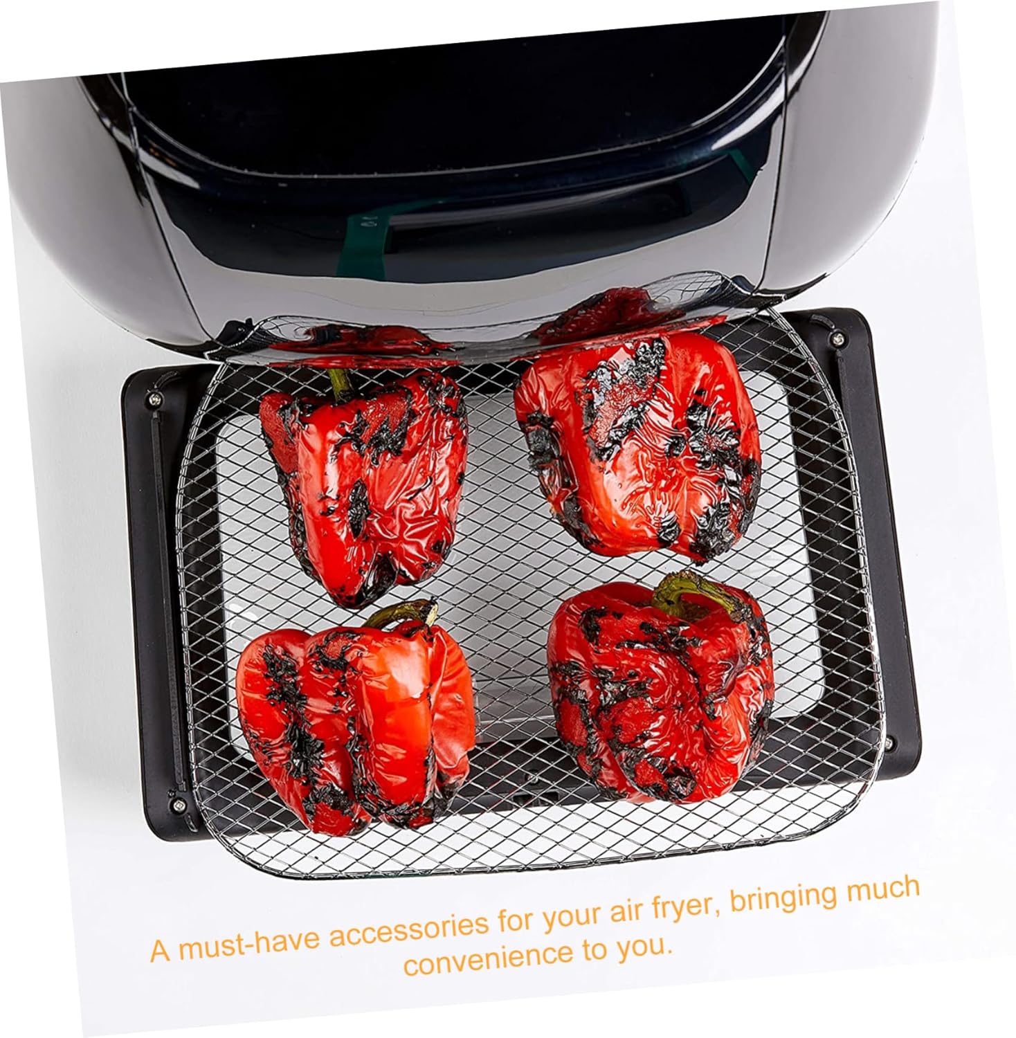 MAGICLULU 3pcs Electric Oven Grilled Mesh Electric Deep Fryer Oven