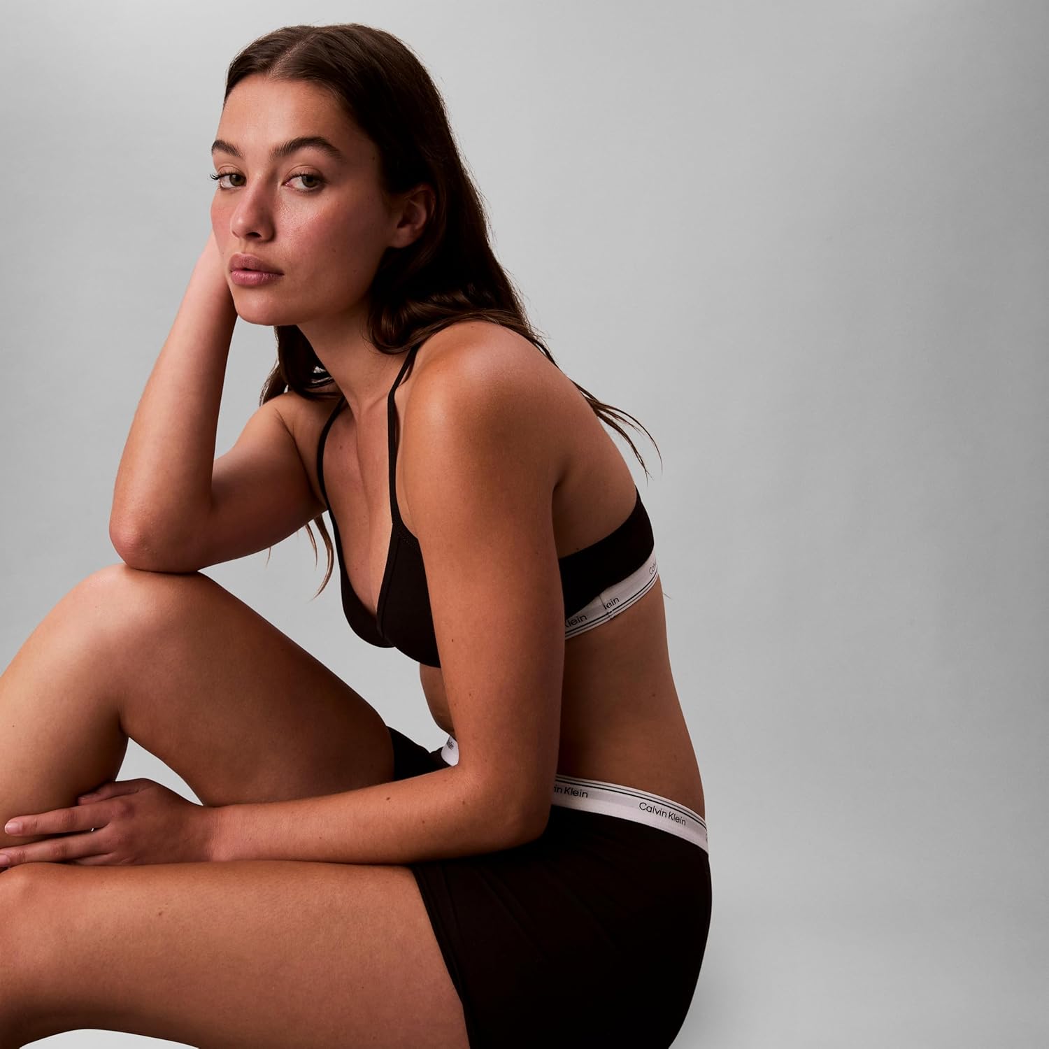 Calvin Klein womens Balance Cotton Stretch Boxer Brief, 2 Pack - Image 6