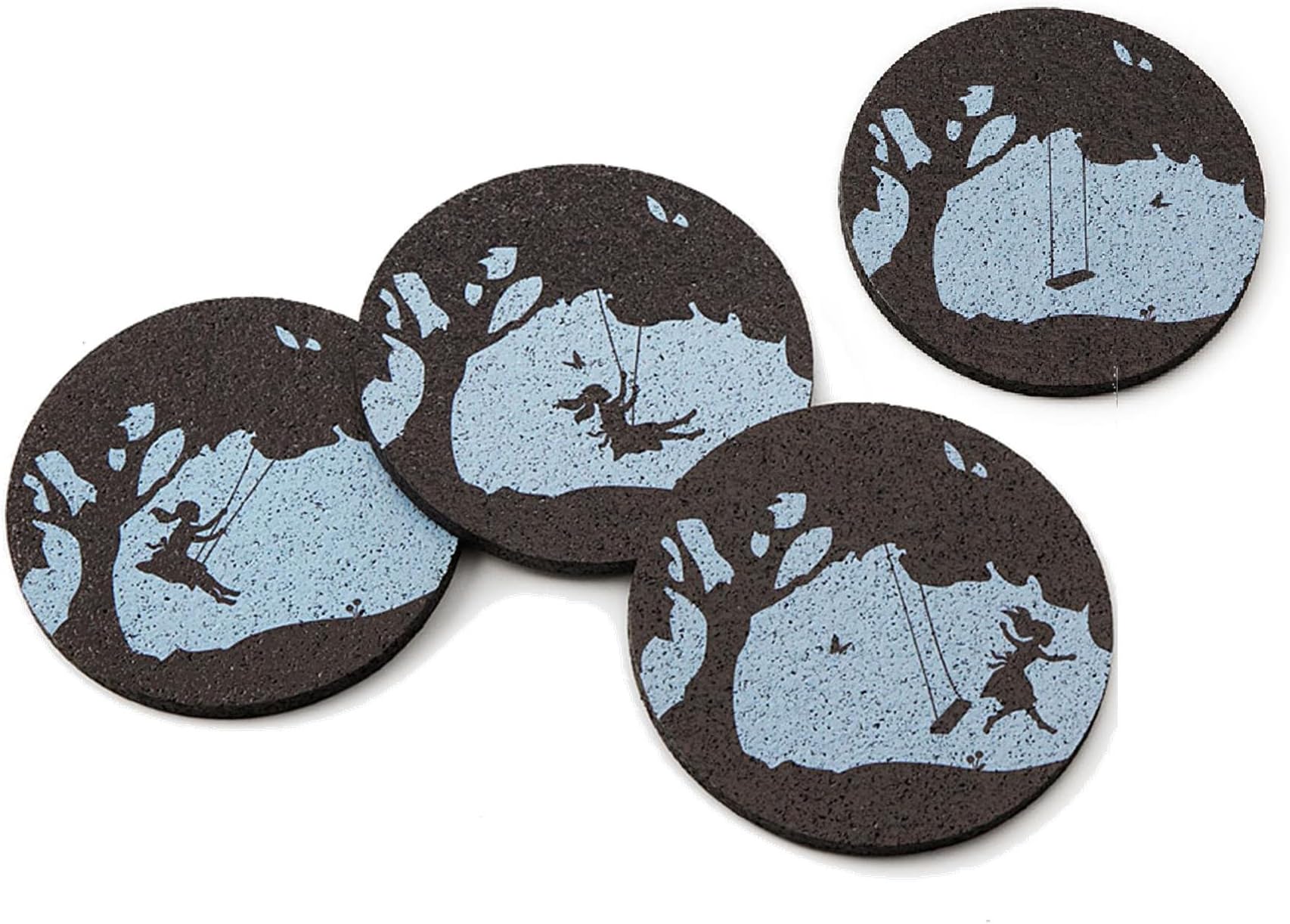Flox 'Whimsical Memories' Rubber Coasters