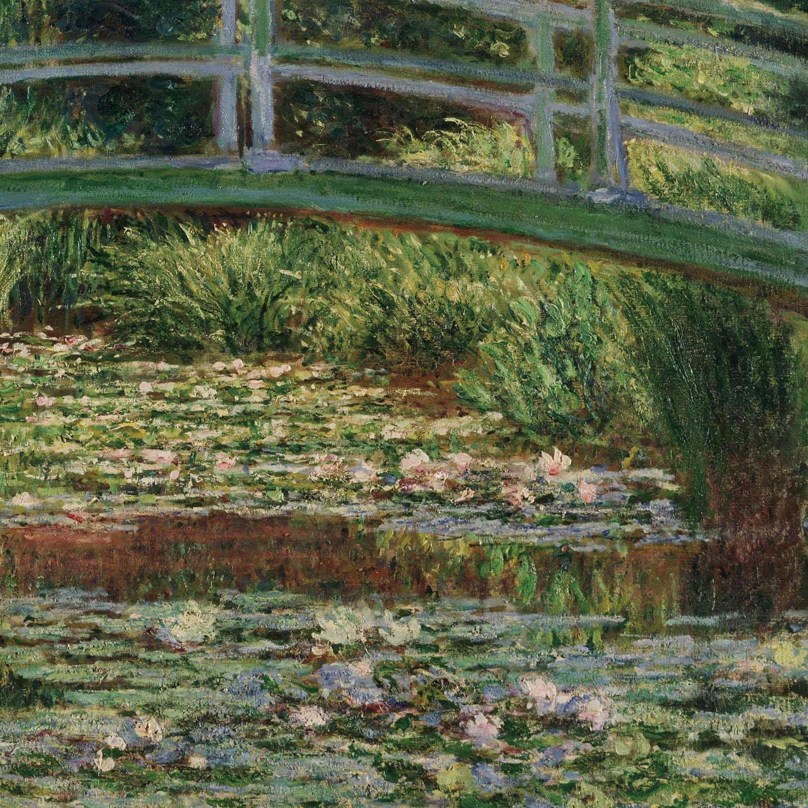 Amazon.co.jp: proceedx名画 絵画ポスター2033ジヴェルニーの日本の橋