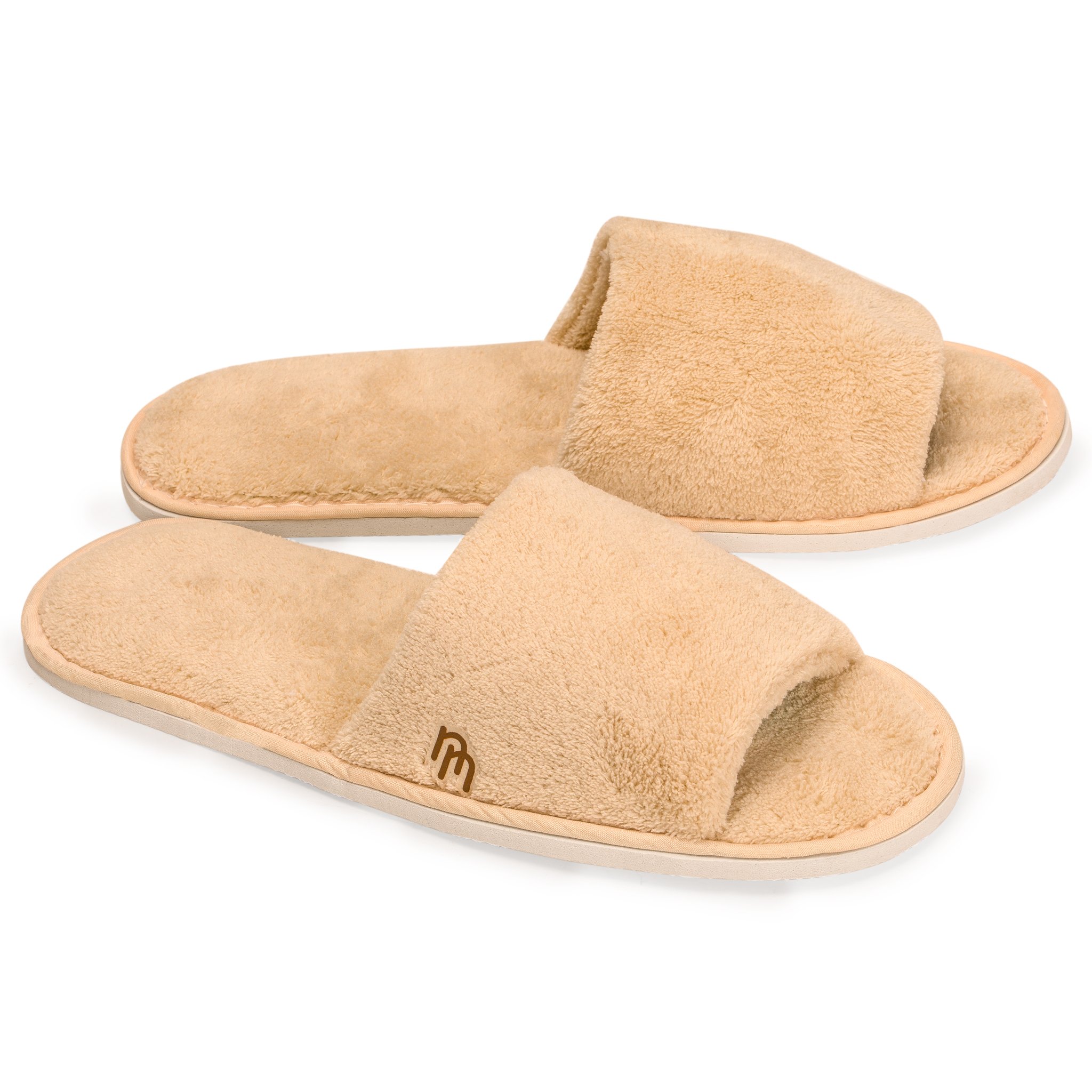 Nicely Neat6-Pack Open Toe Coral Fleece Home, Spa