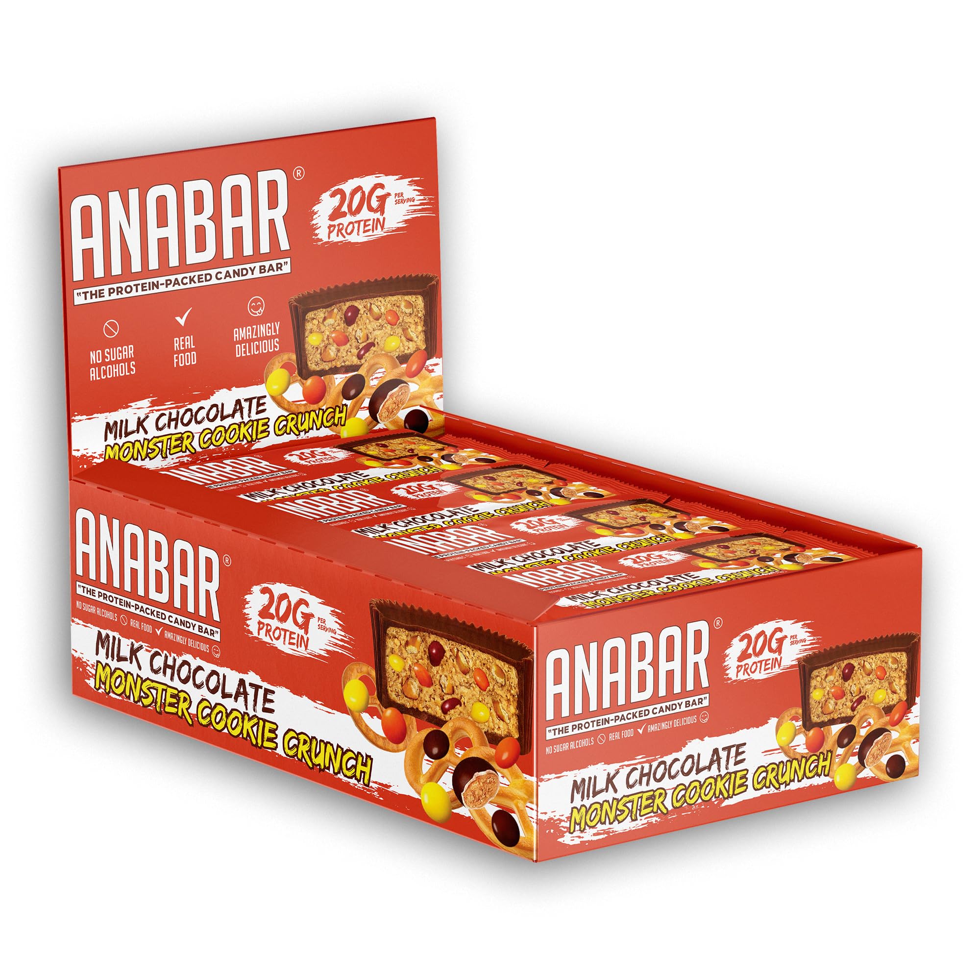 Buy Anabar Protein Bar, Protein Packed Candy Bar, Amazing Tasting