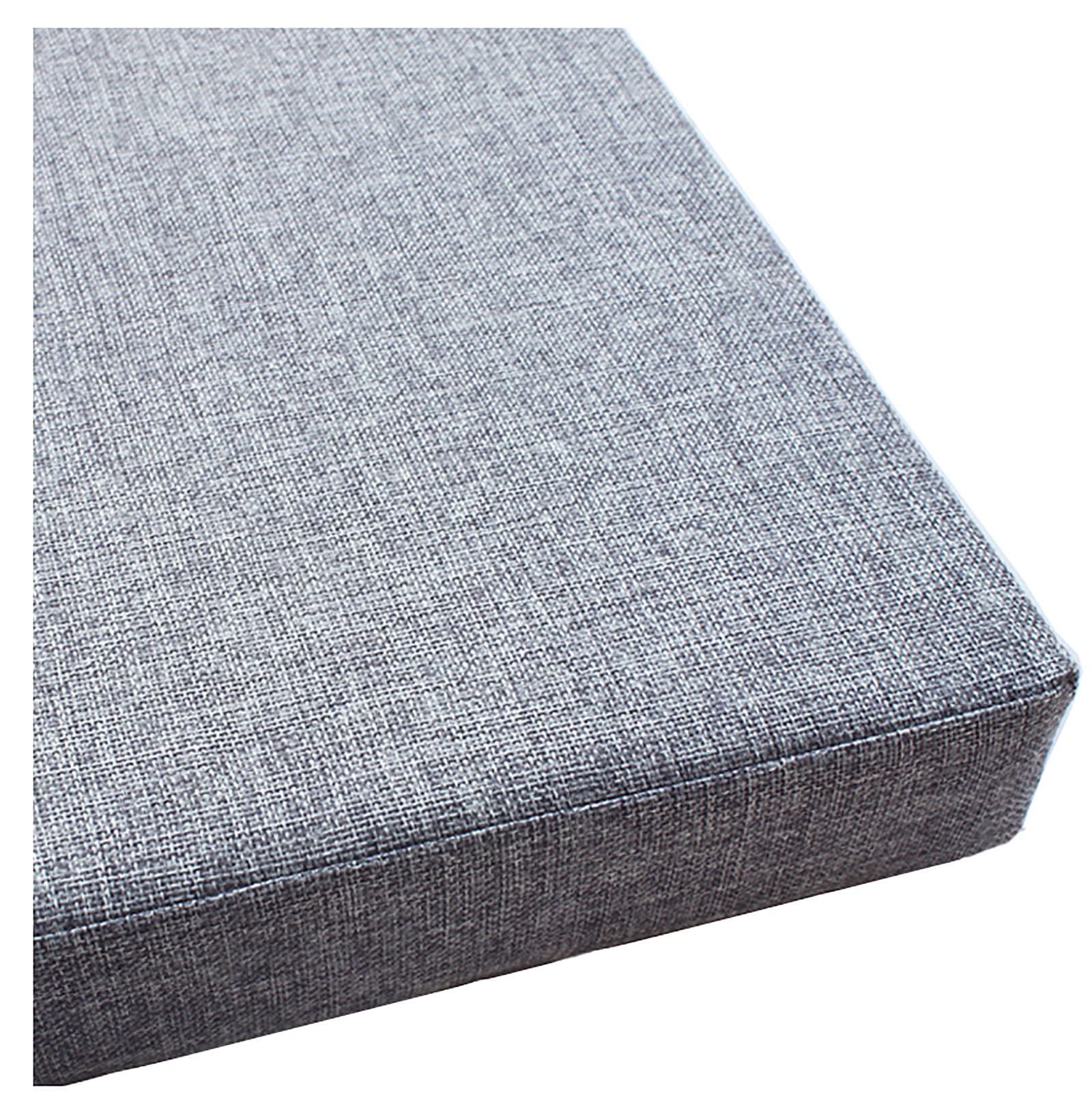 Coussin de banc 2 ou 3 places pour soulager les assises dures en bois ou fer