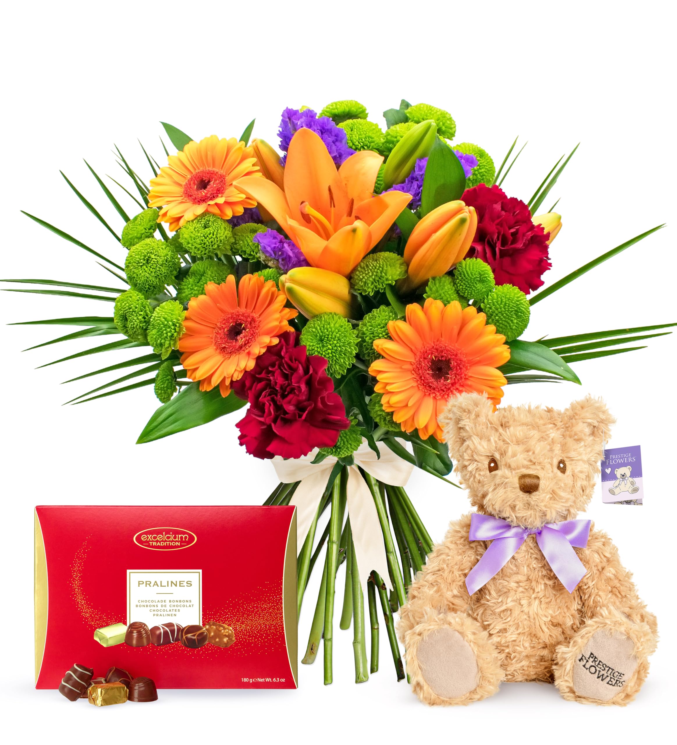 Joyful - Fresh Flowers - Birthday, Anniversary, Get Well, Thank You, Occasion Flower - Cut Floral Arrangement for Home Décor, Gifts, Weddings, Sympathy, Celebrations, and Special Events (+ Giftset)