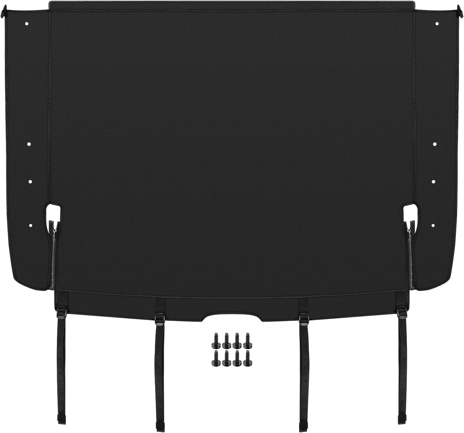 Tonneau Cover Compatible with 2021-2025 Ford Bronco 4-Door, 600D Oxford Cloth Soft Trunk Cargo Cover Tailgate Cover 21-25 Bronco Accessories