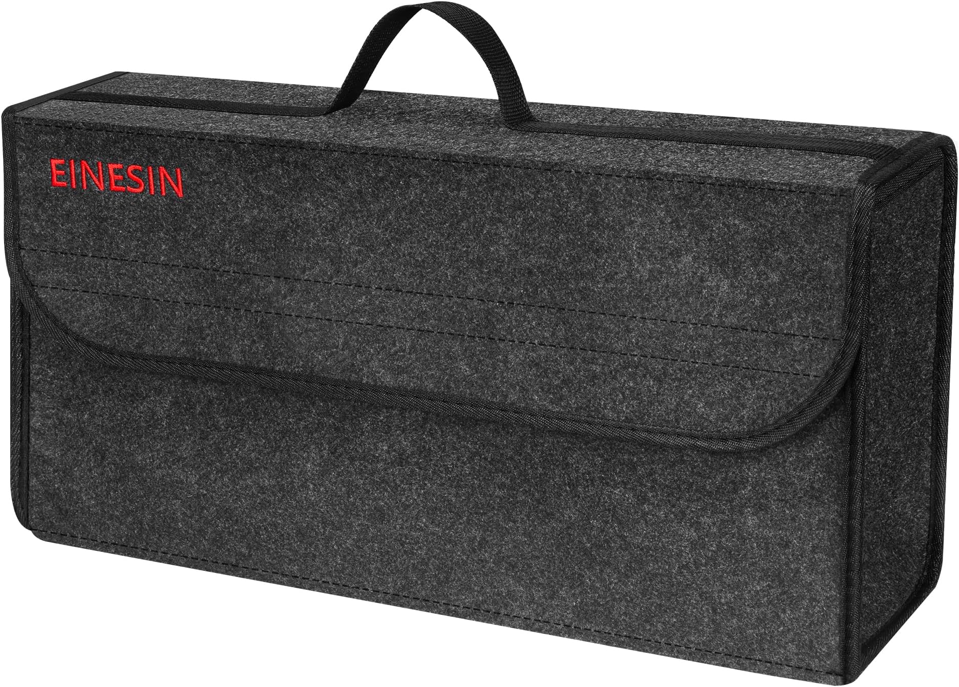 Borsa Organizer Per Bagagliaio GOEDCH - In Feltro 30x17x29 Cm, Con Velcro, Per Auto, Nero - Foto 7