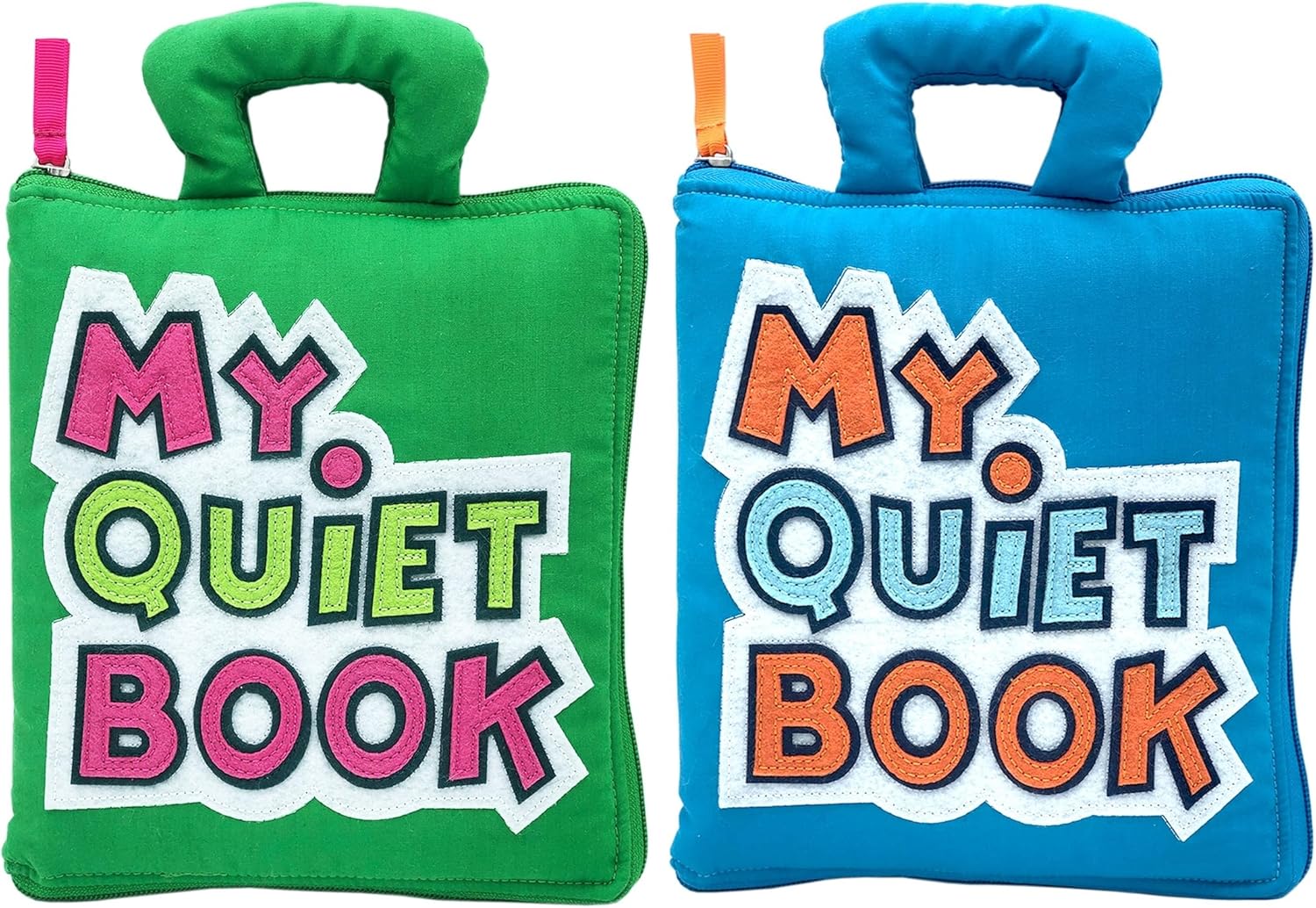 BAVY My Quiet Book for Toddlers (Pack of 2) - Travel Essentials for Toddlers 1-3