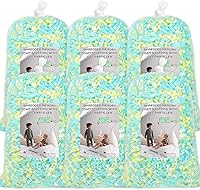 Vista 23 de Relleno para saco de boxeo de 5 libras, relleno de frijoles para almohada y puf, relleno de espuma viscoelástica triturada, relleno para saco