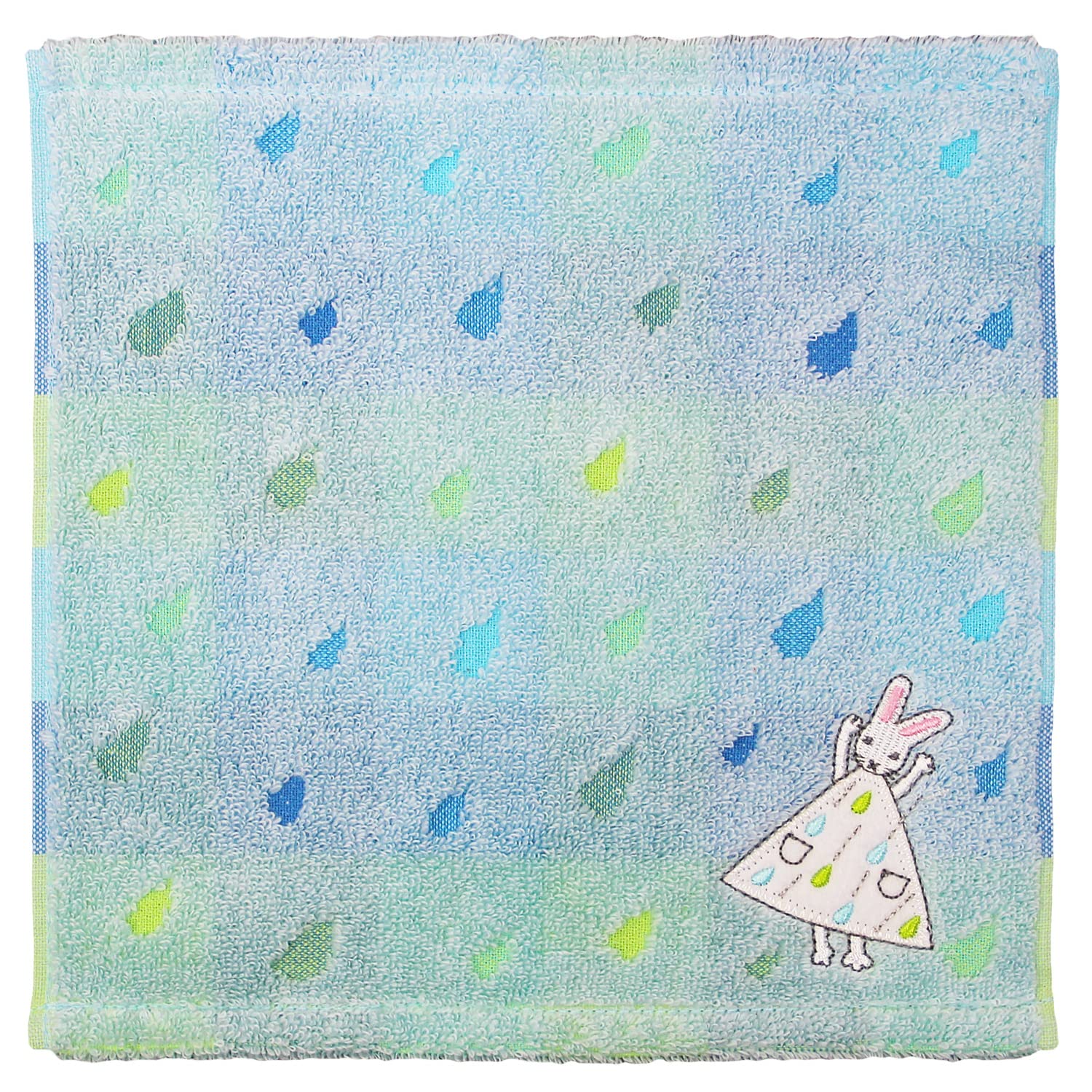 Amazon｜林(Hayashi) タオルハンカチ 約25×25cm わたしのワンピース 雨