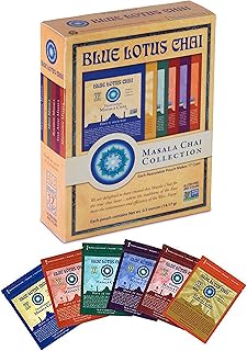 Blue Lotus Chai - Masala Chai Collection - Six Varieties - Over 100 Servings!…