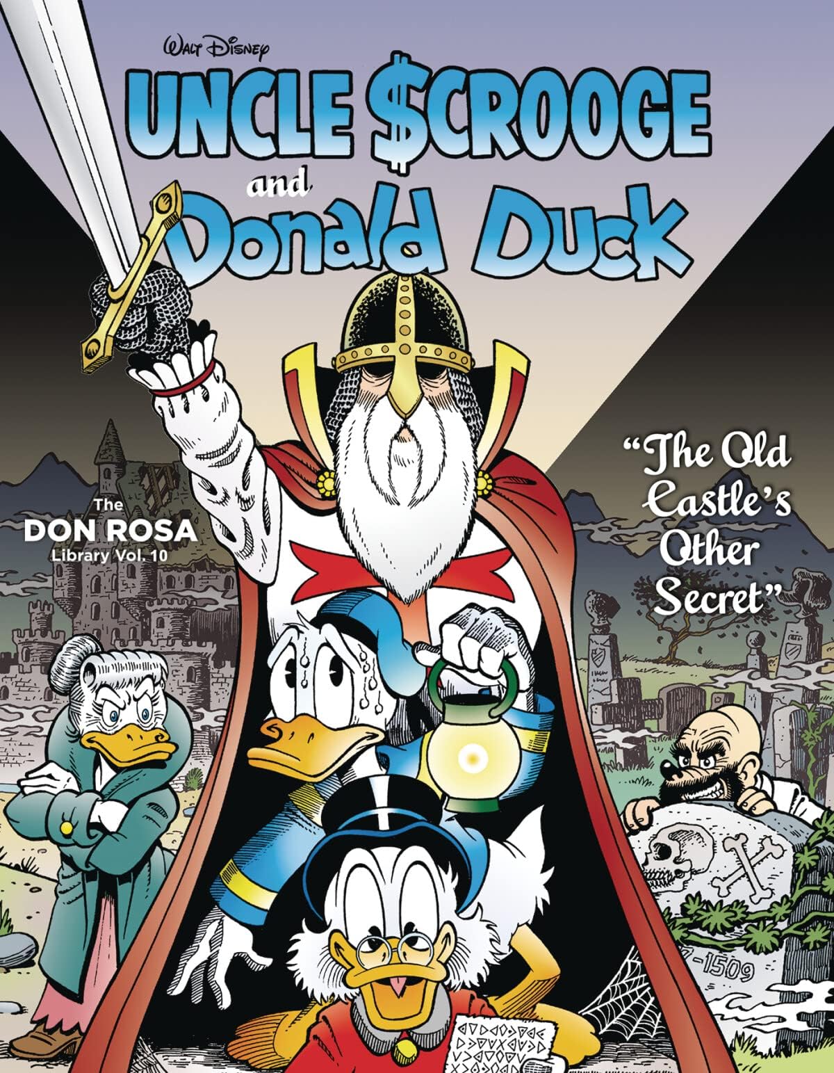 Walt Disney Uncle Scrooge And Donald Duck: The Don Rosa Library Vol. 10: "The Old Castle's Ot (DISNEY ROSA DUCK LIBRARY HC)