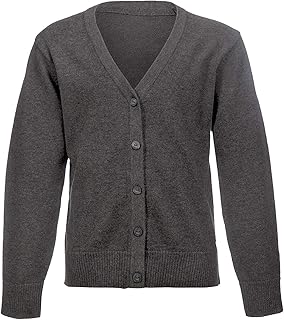 grey school cardigans