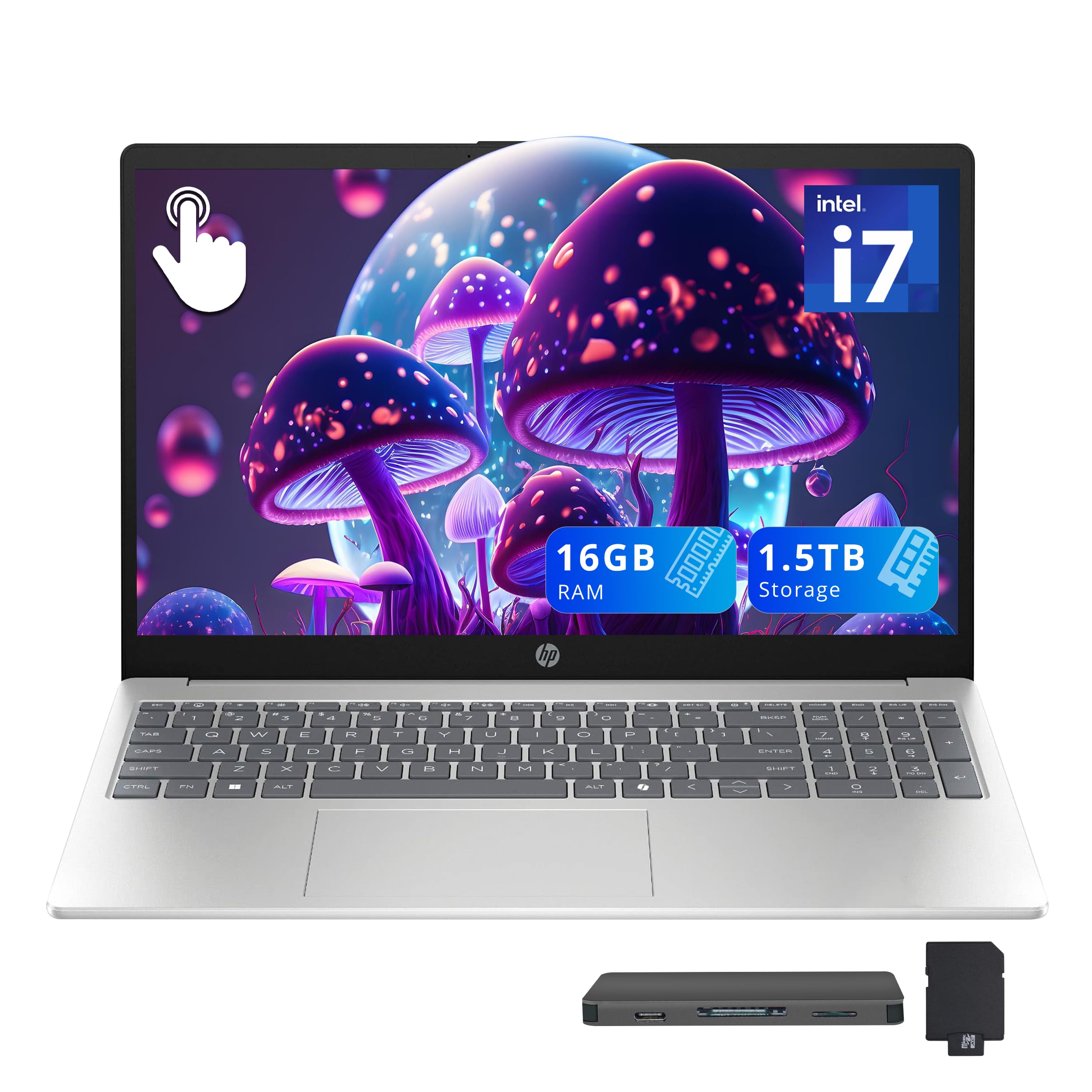 Amazon.co.jp: HP 15.6インチ FHD タッチスクリーンノートパソコン