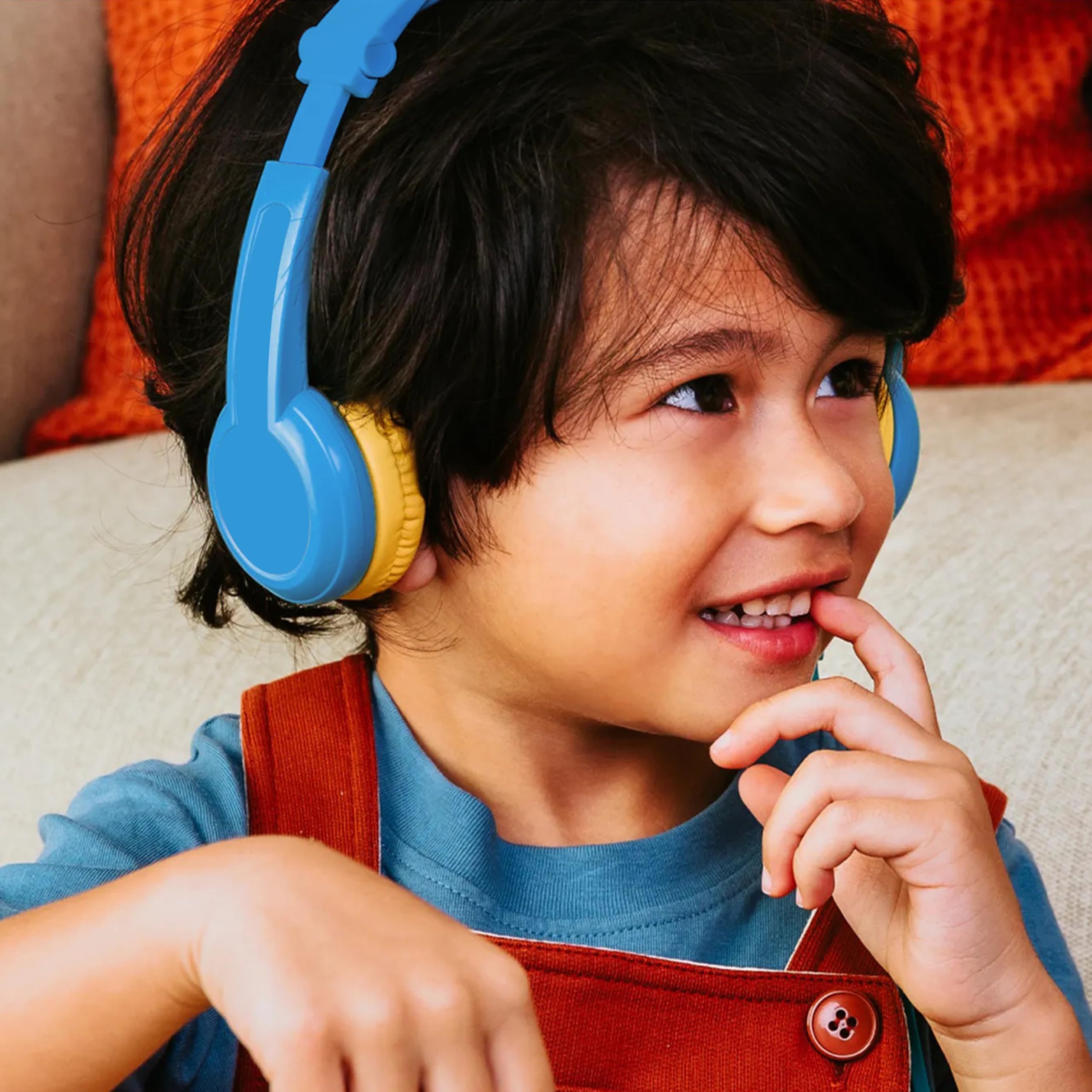 Lunii- Auriculares de Audio Azul – Compatible con mi fábrica a Historias – para niños de 3 a 8 años, Color (850011045640)