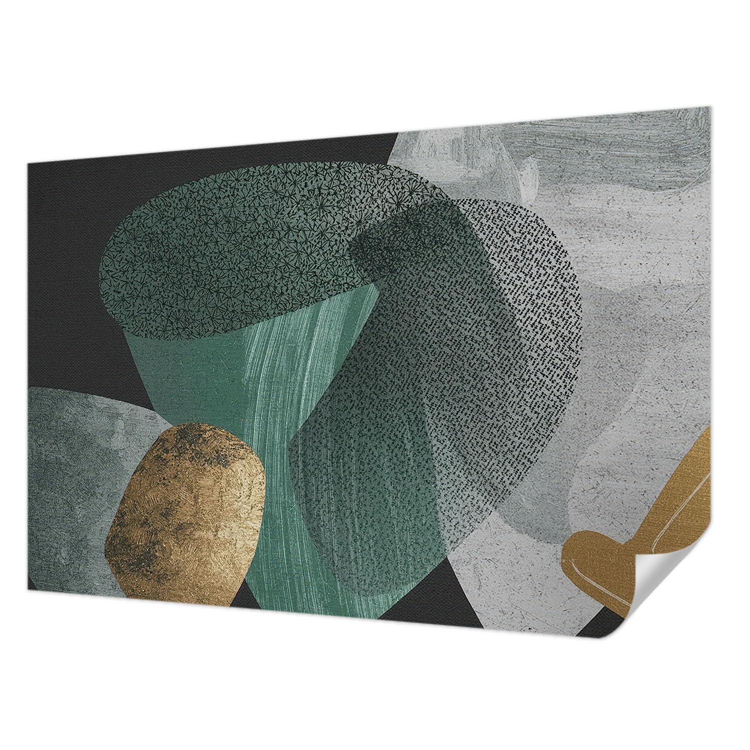 Papier peint autocollant de haute qualité 104x70 cm géométrie abstraite