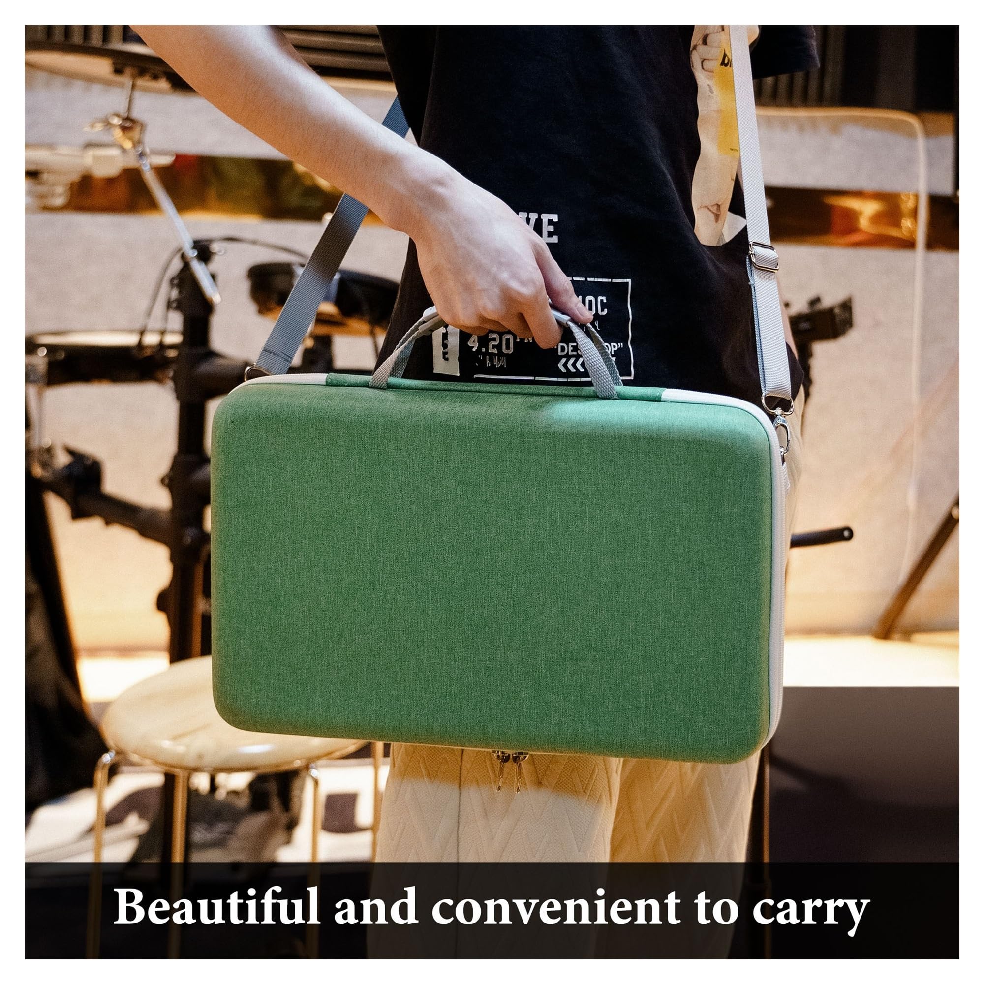 Borsa per Tastiera Custodia rigida da viaggio for controller tastiera MIDI professionale for USB, borsa for il trasporto