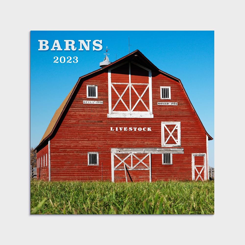 2023 Barns Wall Calendar: Dayspring: 9781648705618: Amazon.com: Books