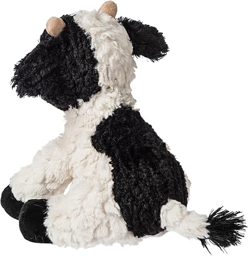Miniatura 3 de Mary Meyer Masilla de peluche de juguete suave, 9 pulgadas, vaca trébol