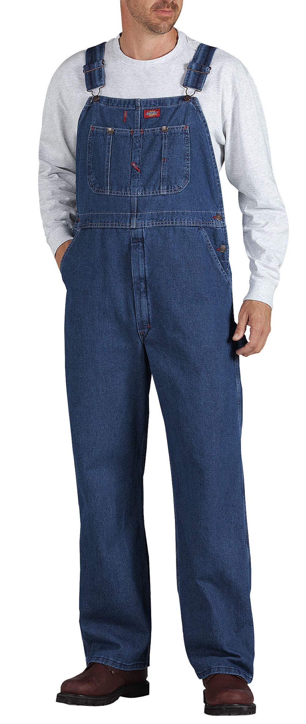 Dickies Men's Denim Bib Overall — view 17