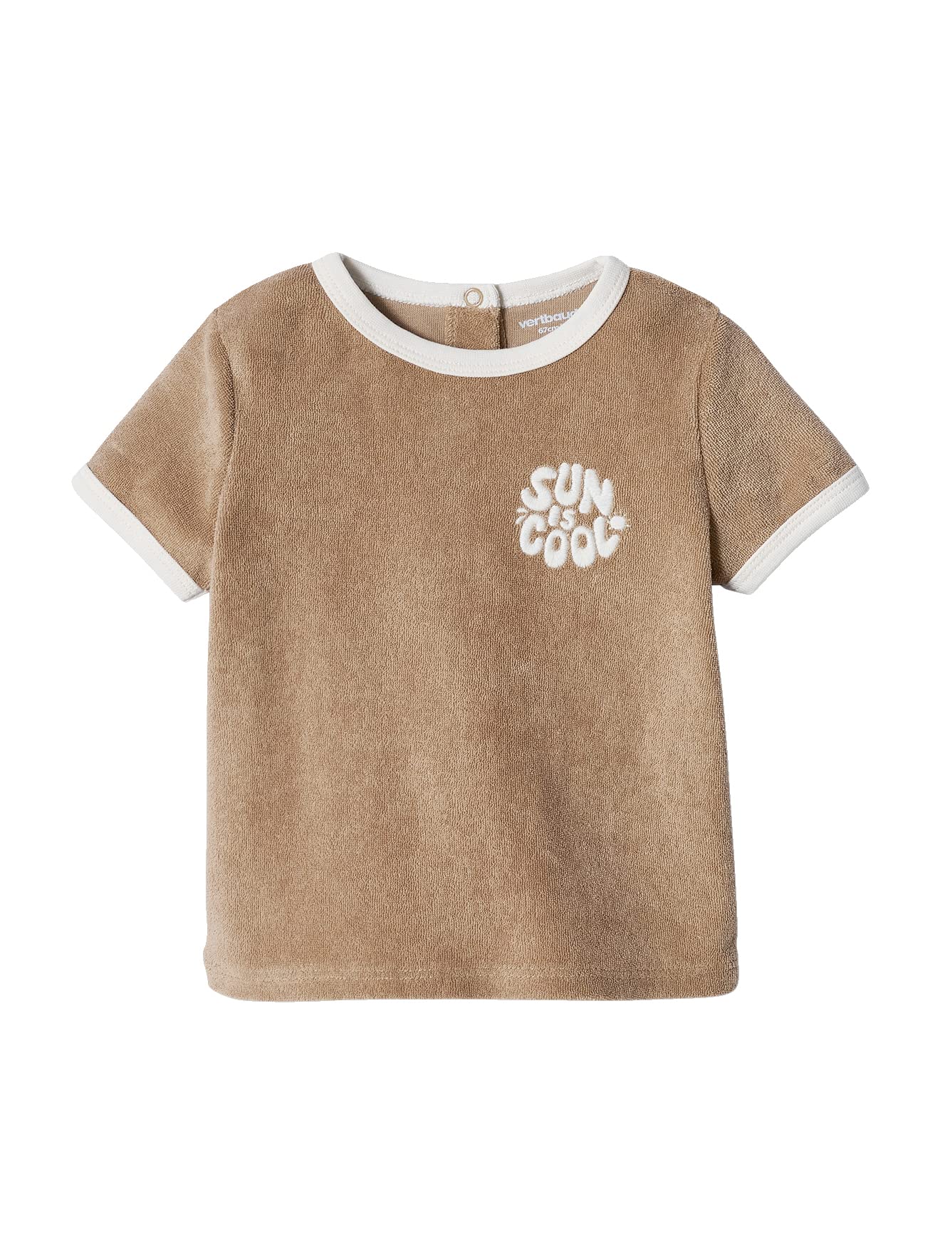 VERTBAUDET Ensemble bébé tee-shirt + short en éponge