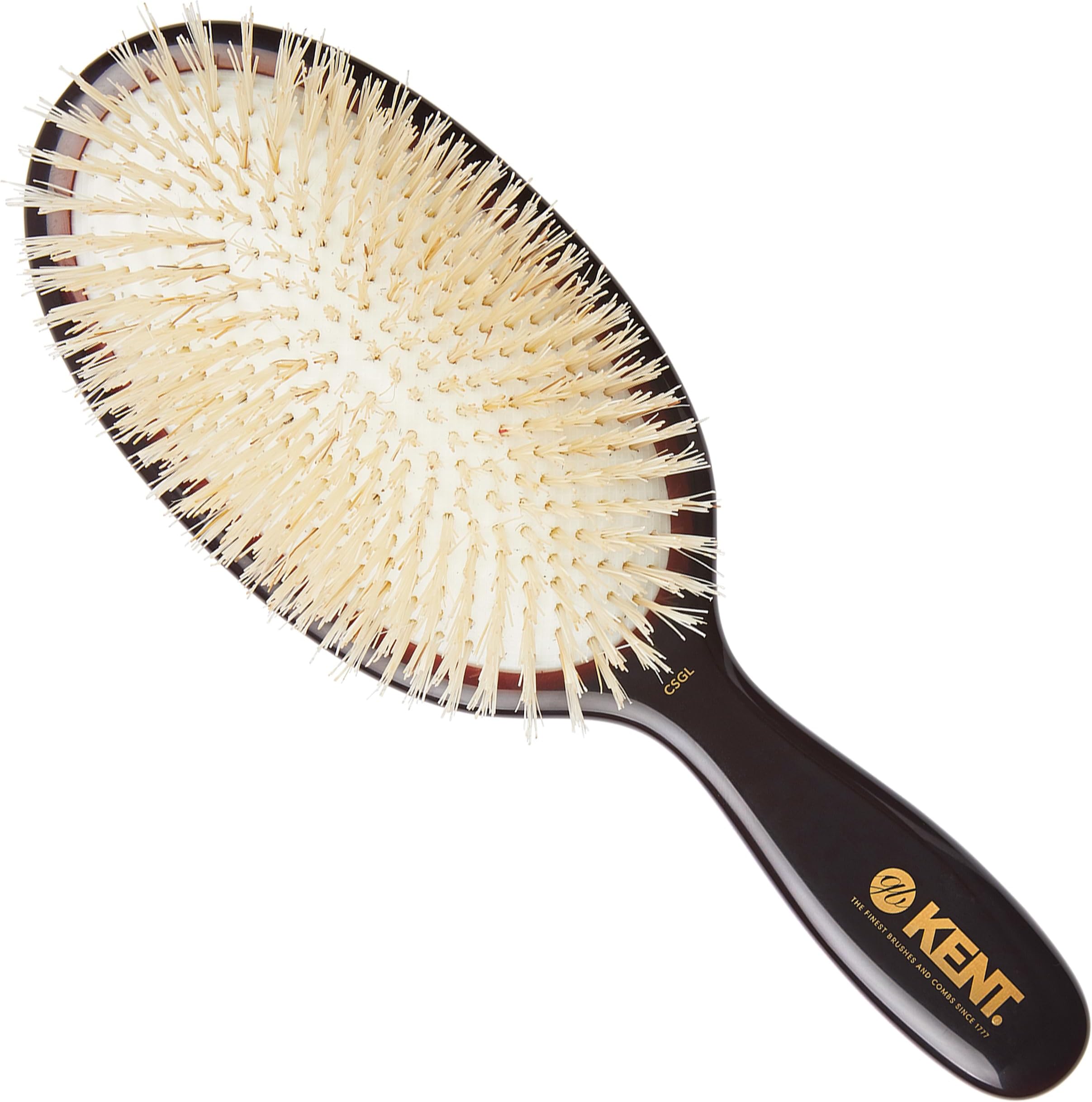 Large Pure Soft White Bristle Cushioned Brush - CSGL (PACK OF 1)