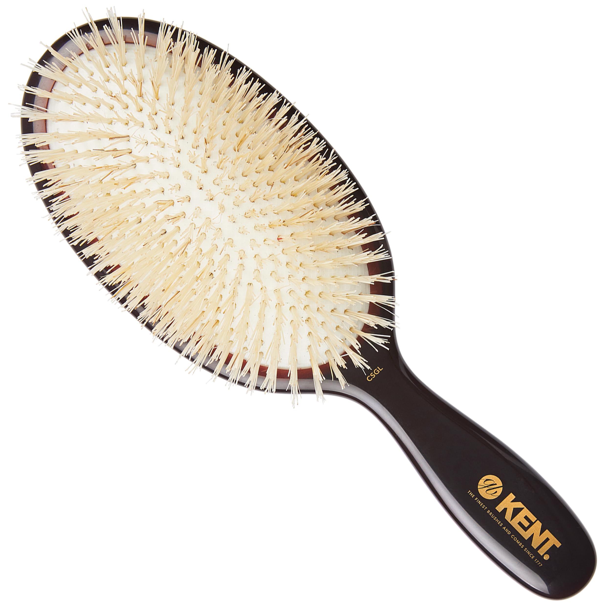 Large Pure Soft White Bristle Cushioned Brush - CSGL (PACK OF 1)