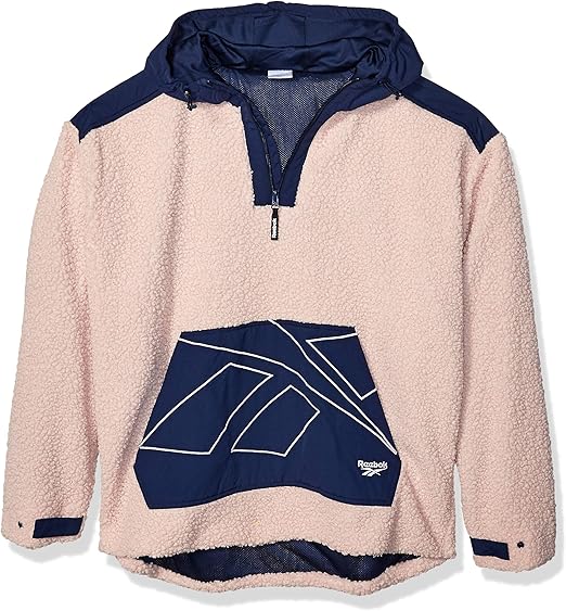 reebok half zip pullover