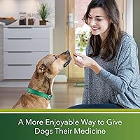 Vista 4 de Greenies Pill Pockets - Golosinas para perros, mantequilla de maní, grande para cápsulas, 30 unidades, paquete de 6