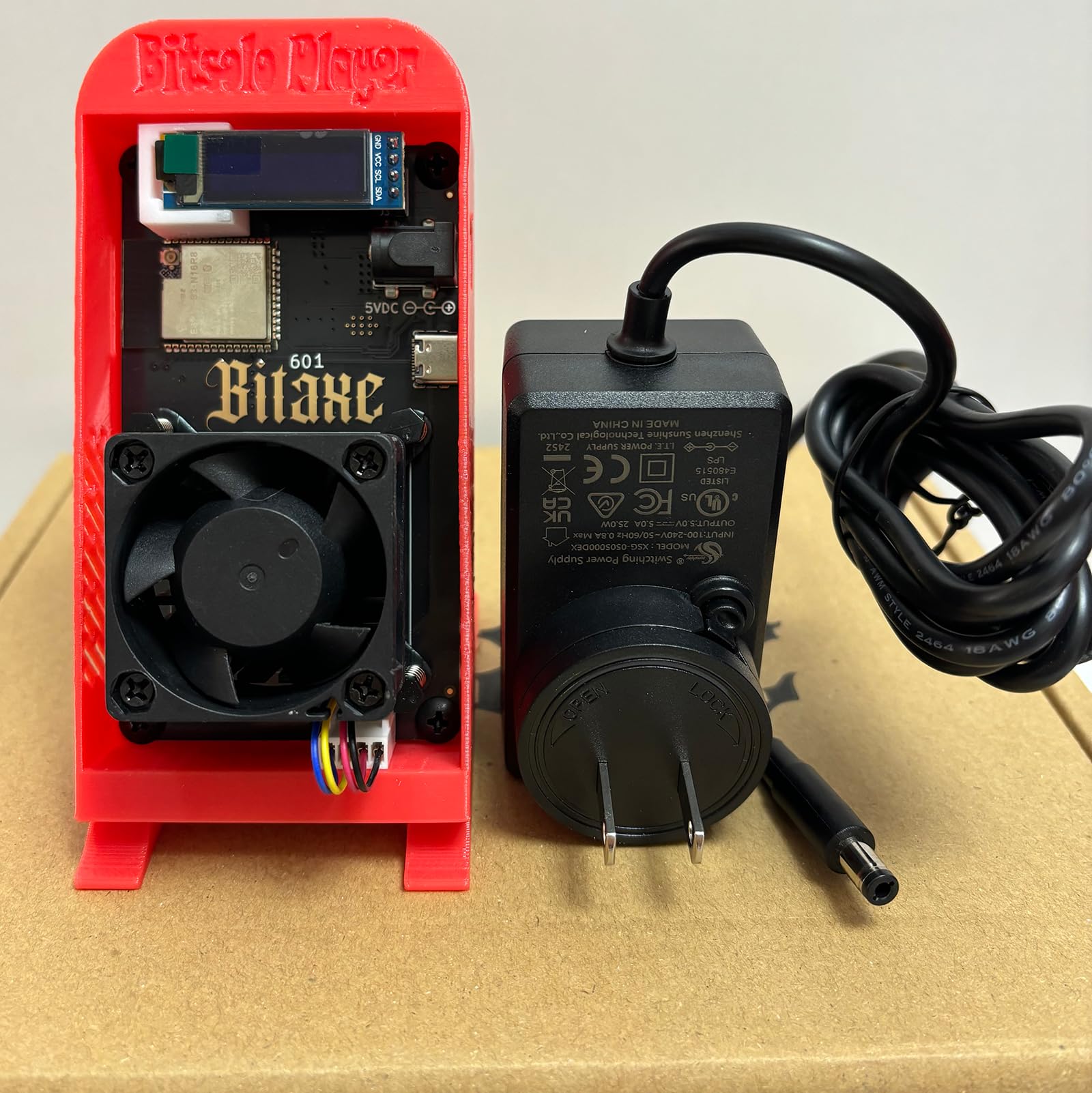 Bitcoin Miner Home Use Bitaxe Gamma 601 Bitcoin Miner - 1.2TH/s BM1370 Chip  Solo Miner With WiFi Bitaxe Gamma 601 Bm1370 Asic Miner 1.2th S Wifi