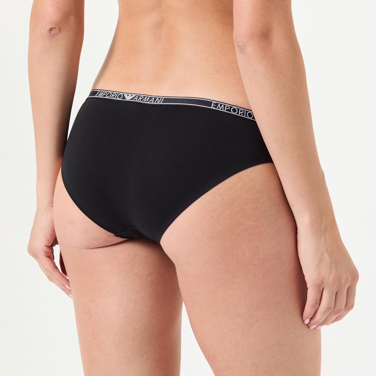 Emporio Armani womens Essential Studs Logo 2 Pack Brief - Image 5